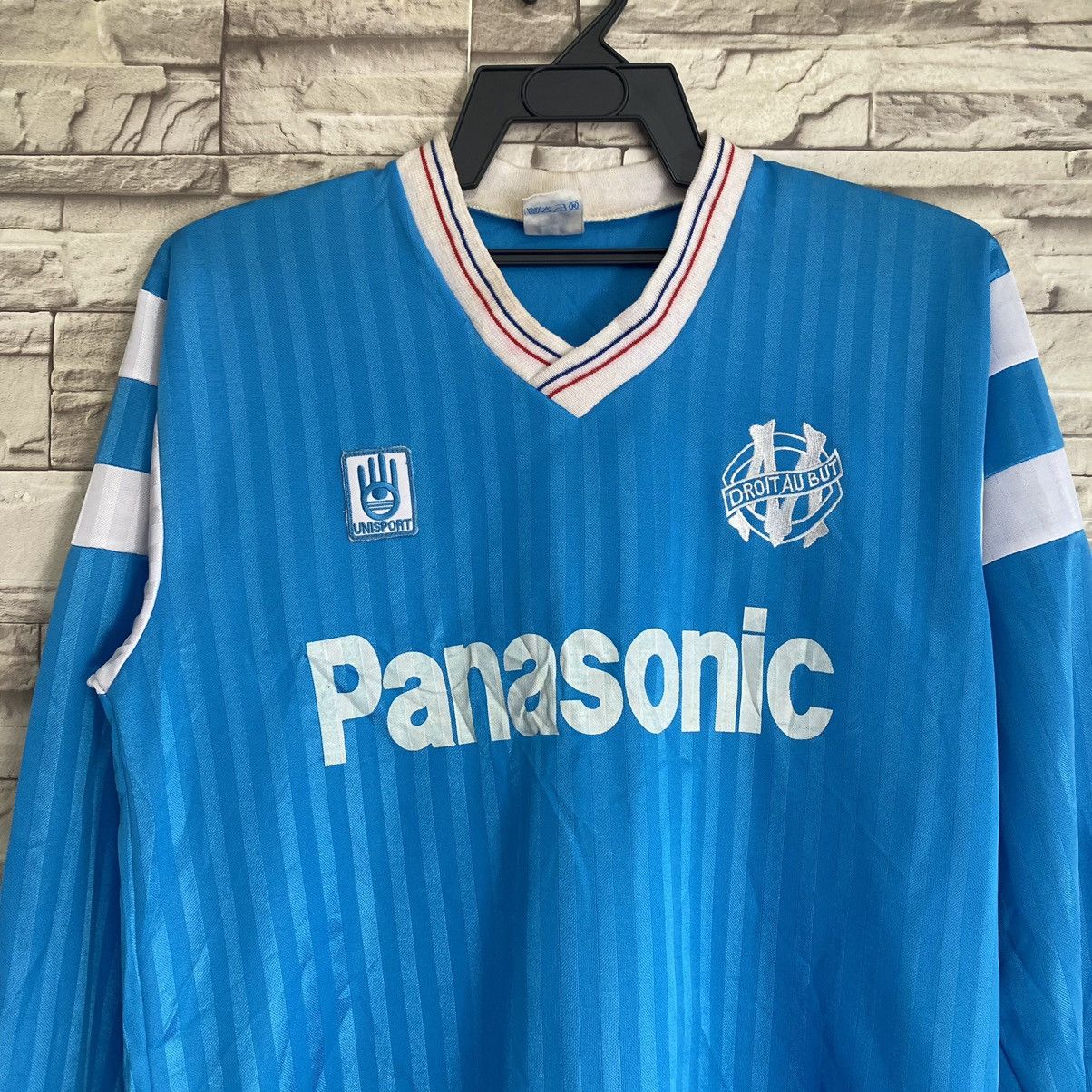 Vintage Vintage Olympique de Marseille Jersey 1990 Bootleg Size US S / EU 44-46 / 1 - 4 Thumbnail