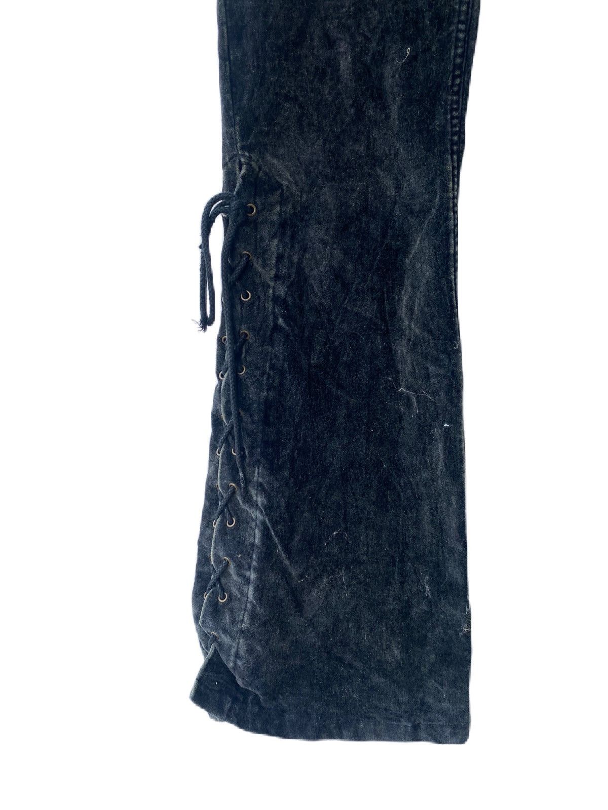 Le Grande Bleu (L.G.B.) SUPER FLARE TORNADO MART VELVET Size US 30 / EU 46 - 3 Thumbnail
