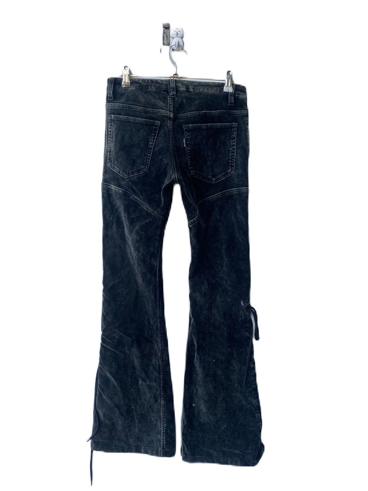 Le Grande Bleu (L.G.B.) SUPER FLARE TORNADO MART VELVET Size US 30 / EU 46 - 2 Thumbnail