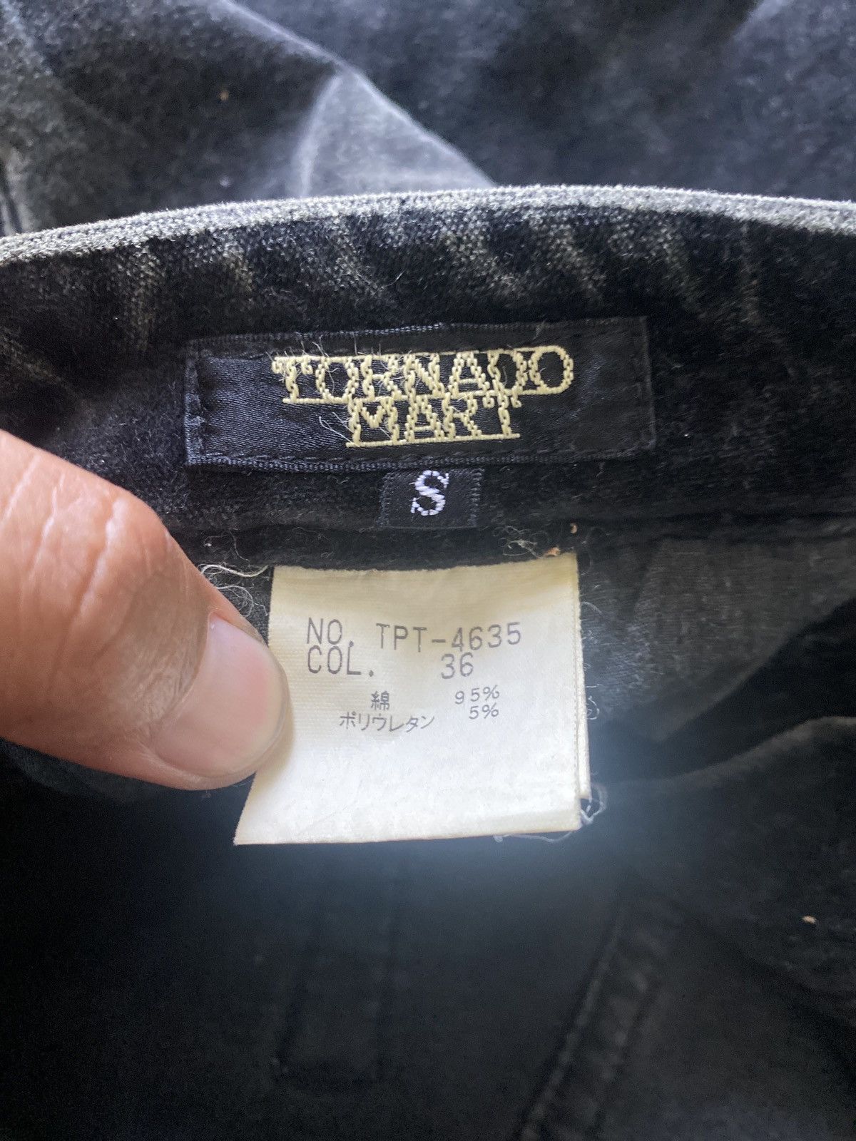 Le Grande Bleu (L.G.B.) SUPER FLARE TORNADO MART VELVET Size US 30 / EU 46 - 8 Thumbnail
