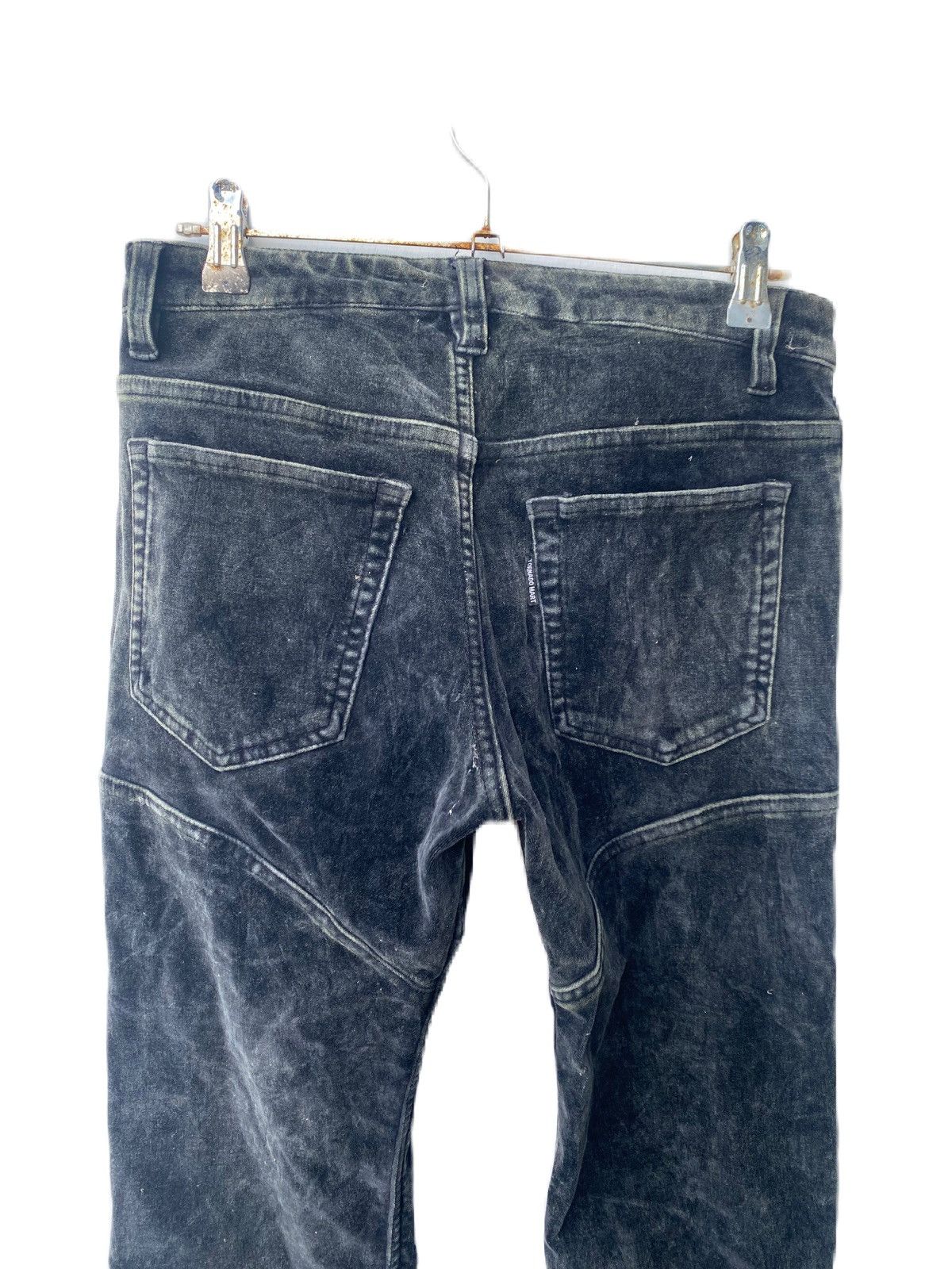 Le Grande Bleu (L.G.B.) SUPER FLARE TORNADO MART VELVET Size US 30 / EU 46 - 6 Thumbnail