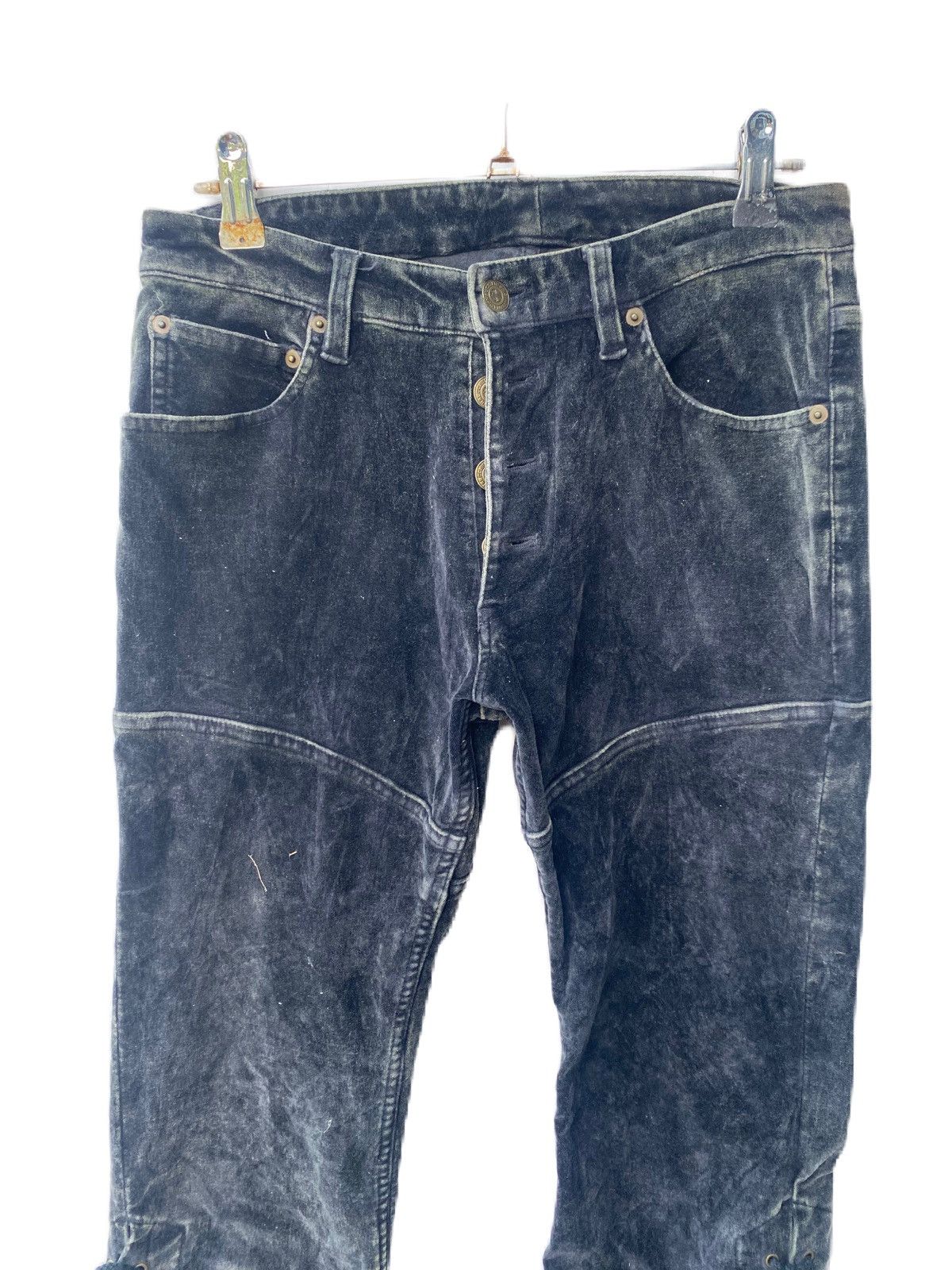 Le Grande Bleu (L.G.B.) SUPER FLARE TORNADO MART VELVET Size US 30 / EU 46 - 5 Thumbnail