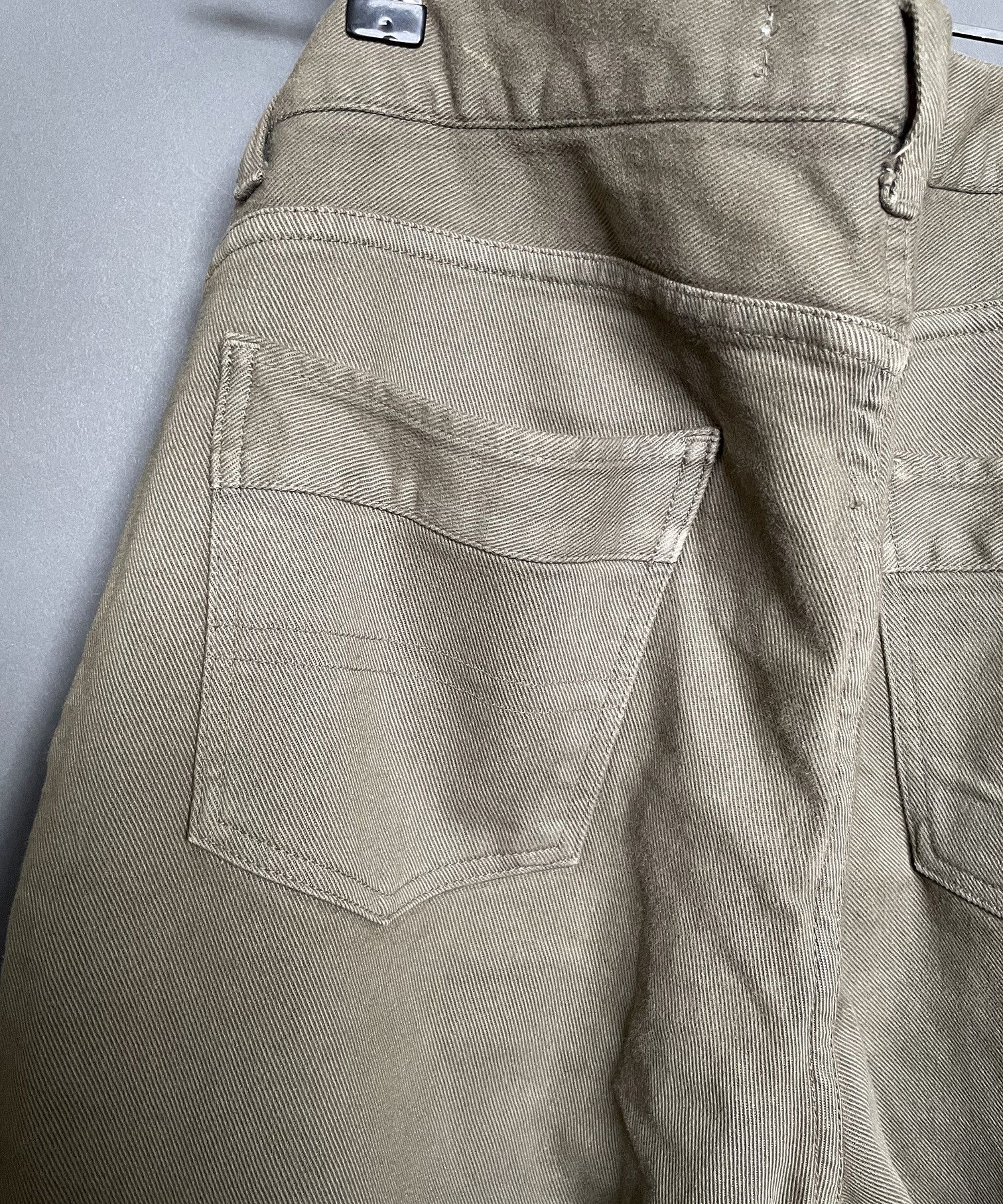 Robert Geller Olive Stretch Jeans Size US 34 / EU 50 - 3 Thumbnail
