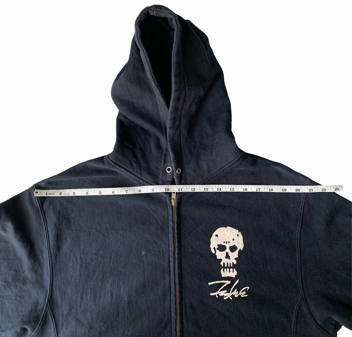 Futura Vintage Futura Laboratories Skull Head Hoodie Size US L / EU 52-54 / 3 - 15 Thumbnail