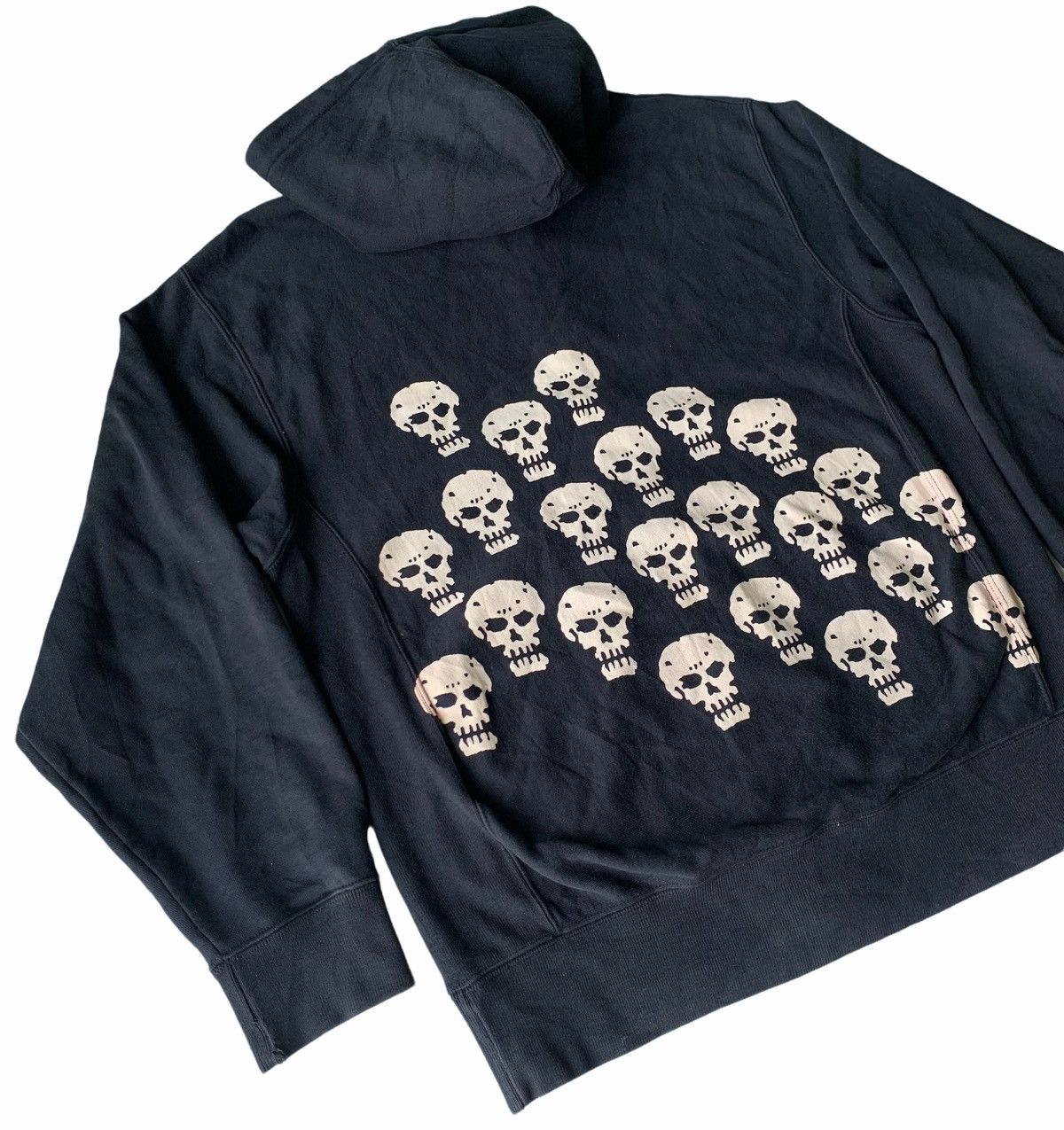 Futura Vintage Futura Laboratories Skull Head Hoodie Size US L / EU 52-54 / 3 - 4 Thumbnail