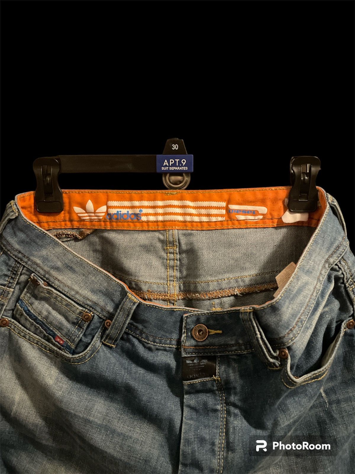 Adidas × Diesel Adidas Diesel Jeans Size US 31 - 3 Thumbnail