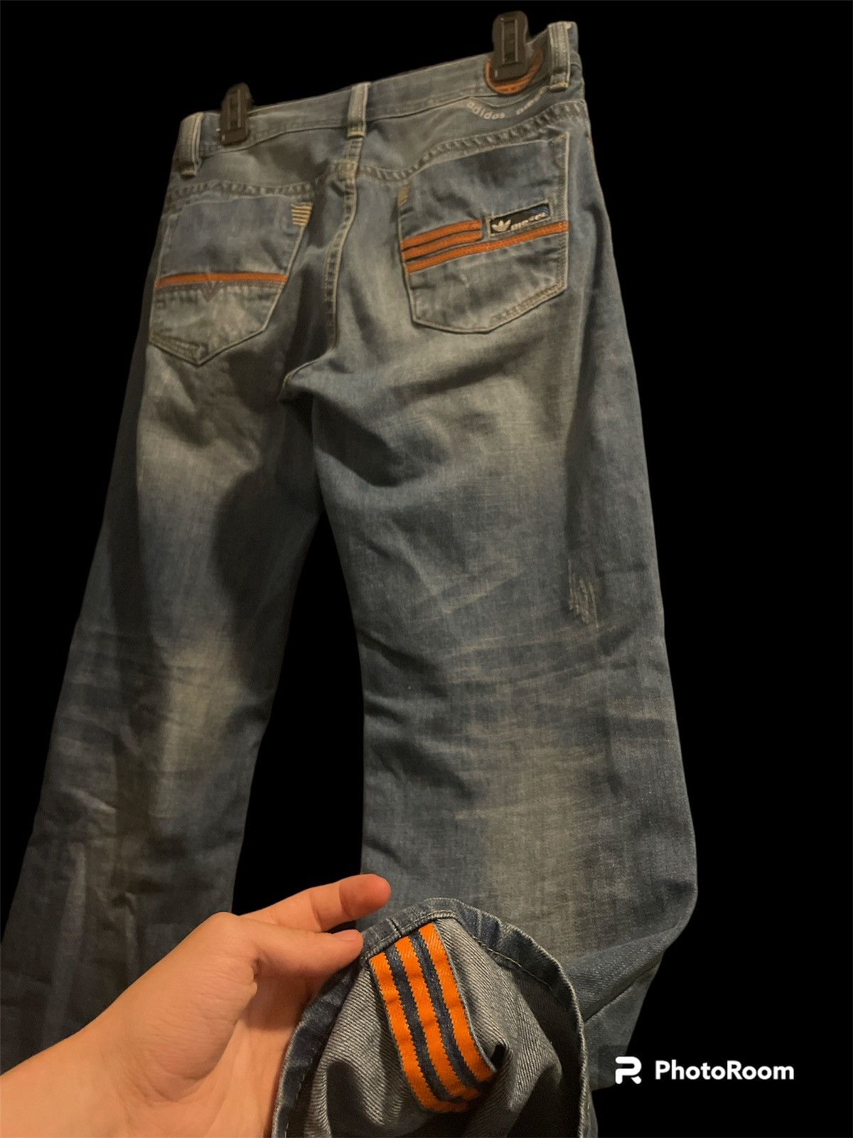 Adidas × Diesel Adidas Diesel Jeans Size US 31 - 4 Thumbnail