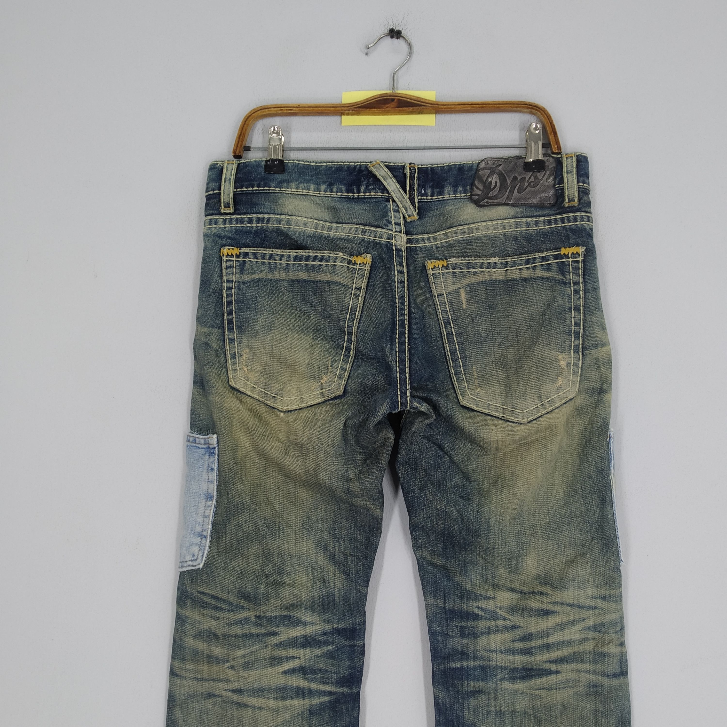 Japanese Brand Size 34 Vintage DPSR Japan Stonewash Denim Jeans Reconstruct Size US 34 / EU 50 - 4 Thumbnail
