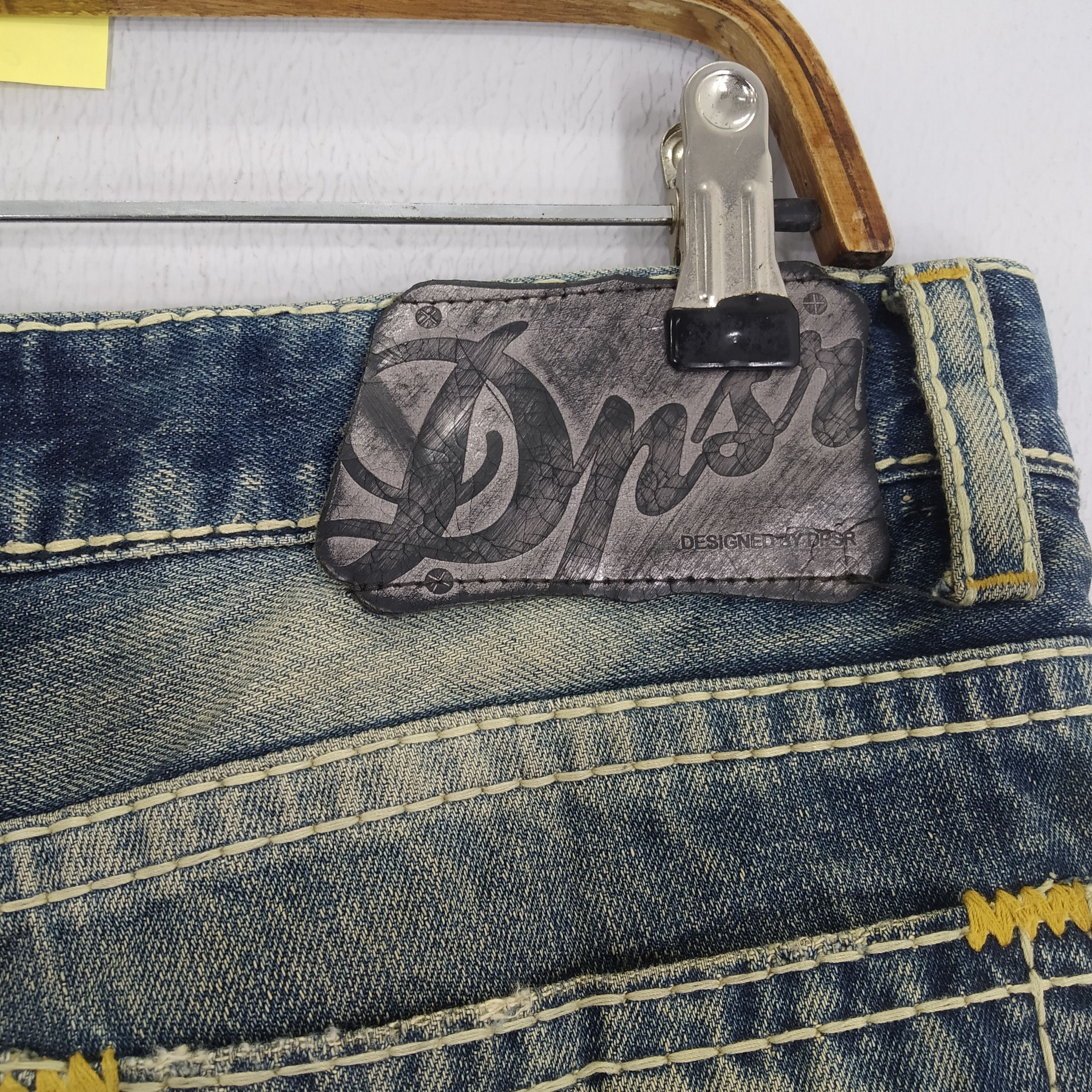 Japanese Brand Size 34 Vintage DPSR Japan Stonewash Denim Jeans Reconstruct Size US 34 / EU 50 - 10 Thumbnail