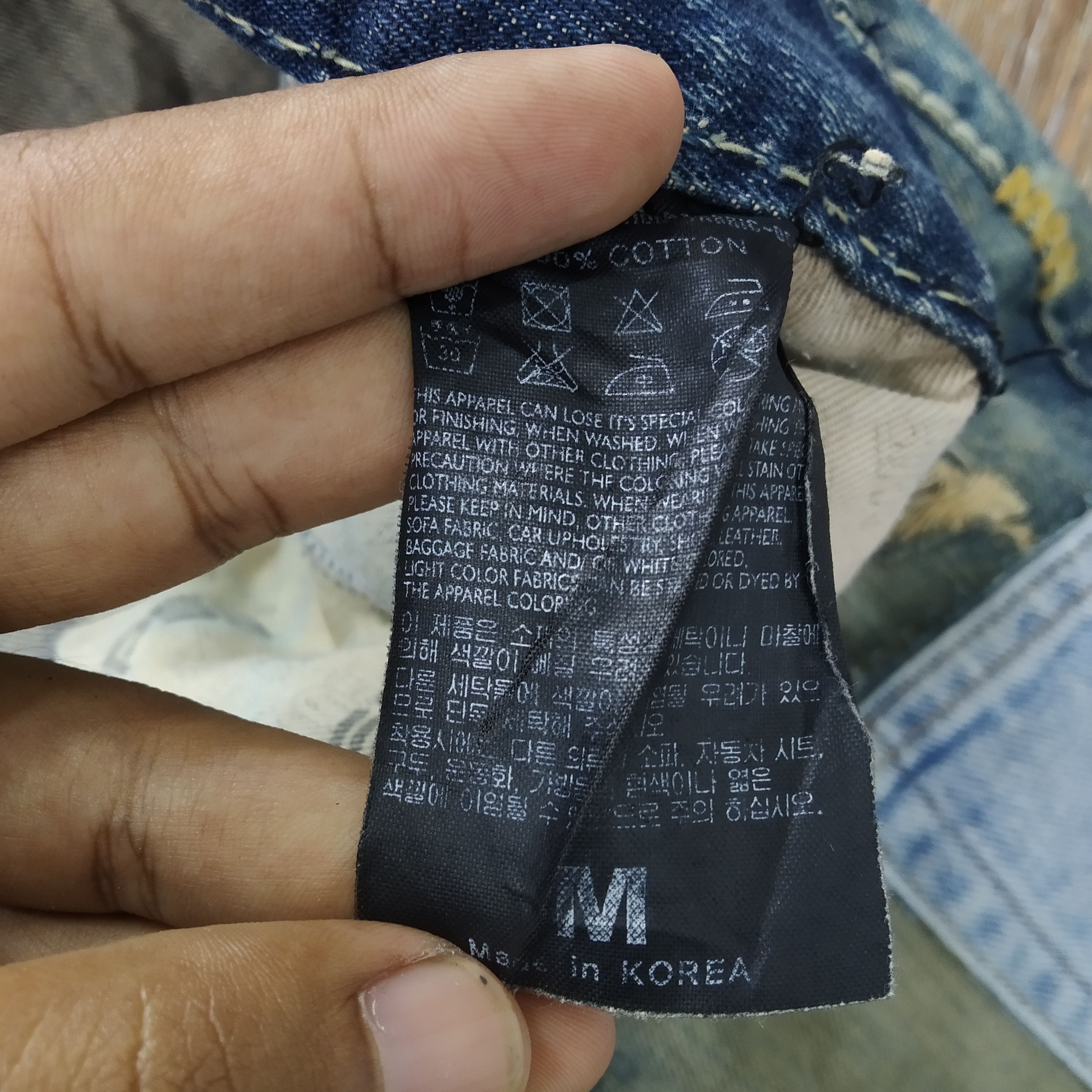 Japanese Brand Size 34 Vintage DPSR Japan Stonewash Denim Jeans Reconstruct Size US 34 / EU 50 - 12 Thumbnail