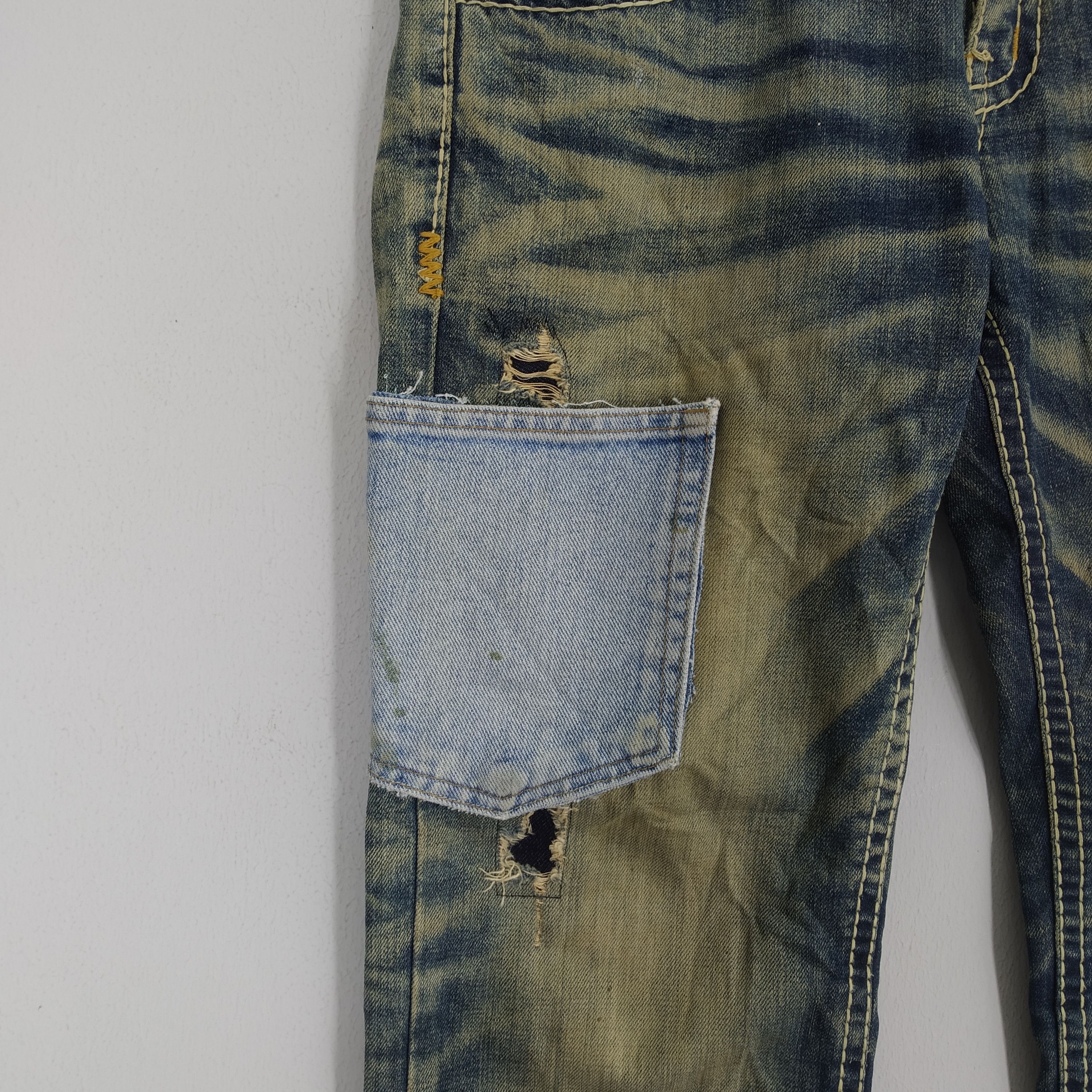 Japanese Brand Size 34 Vintage DPSR Japan Stonewash Denim Jeans Reconstruct Size US 34 / EU 50 - 5 Thumbnail