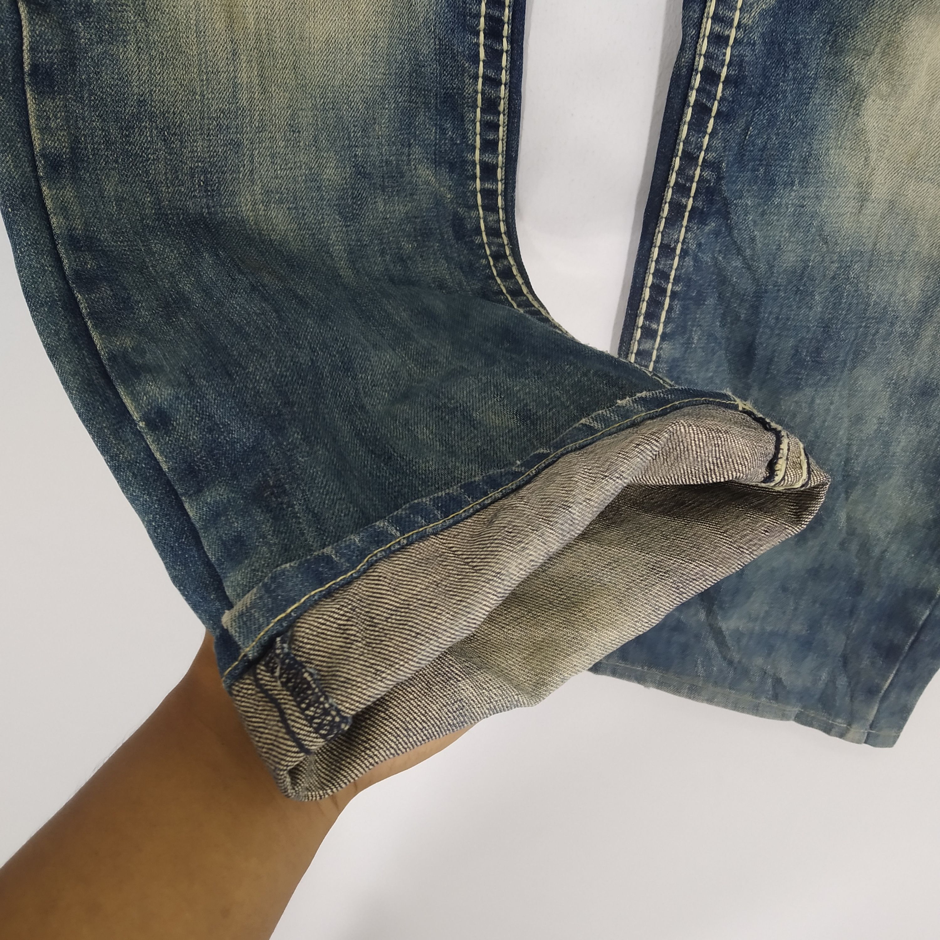 Japanese Brand Size 34 Vintage DPSR Japan Stonewash Denim Jeans Reconstruct Size US 34 / EU 50 - 9 Thumbnail