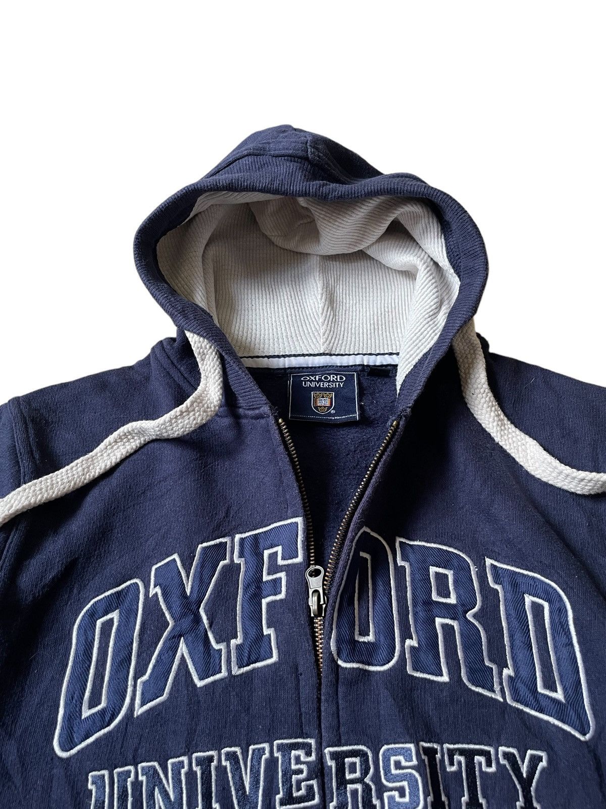 Vintage University Of Oxford Collection Embroidery Spellout Hoodie Size S / US 4 / IT 40 - 3 Thumbnail