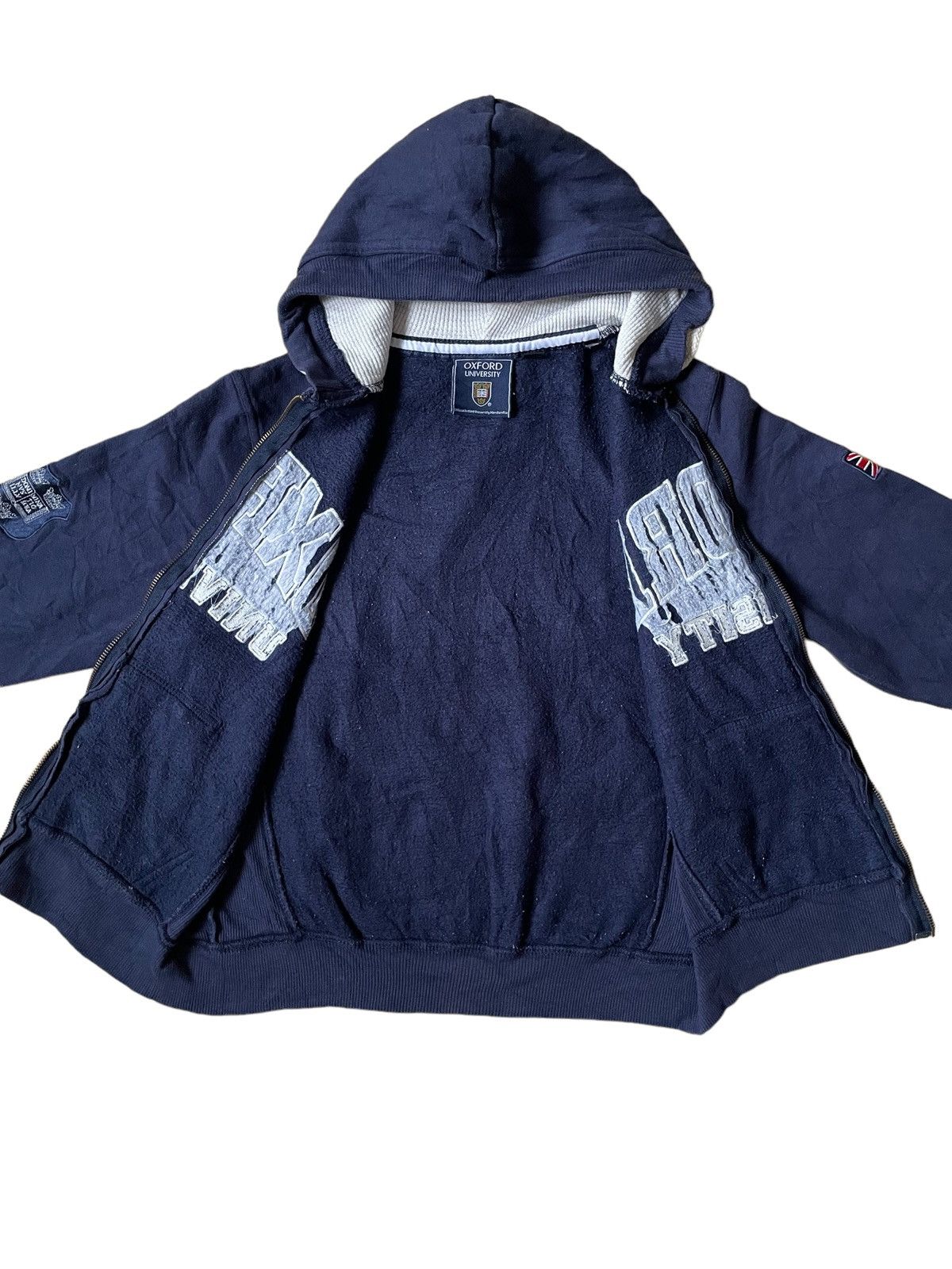 Vintage University Of Oxford Collection Embroidery Spellout Hoodie Size S / US 4 / IT 40 - 14 Thumbnail