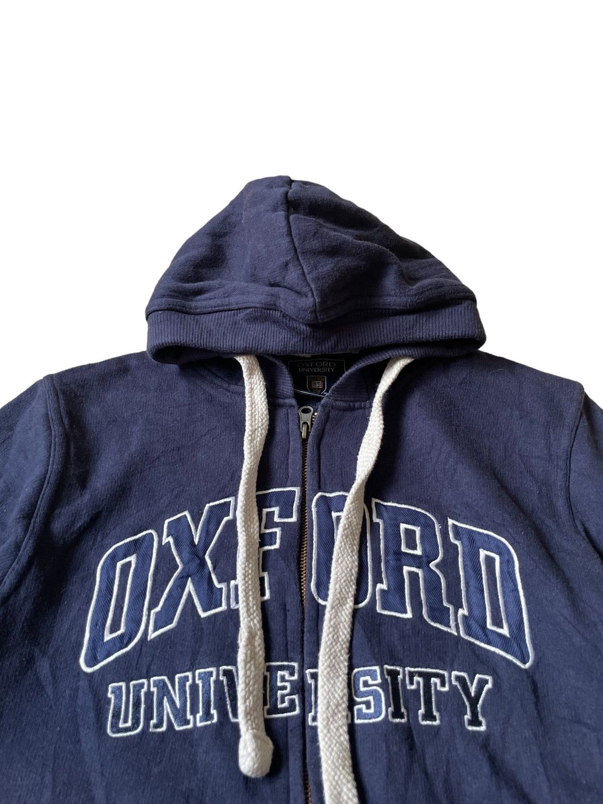 Vintage University Of Oxford Collection Embroidery Spellout Hoodie Size S / US 4 / IT 40 - 8 Thumbnail