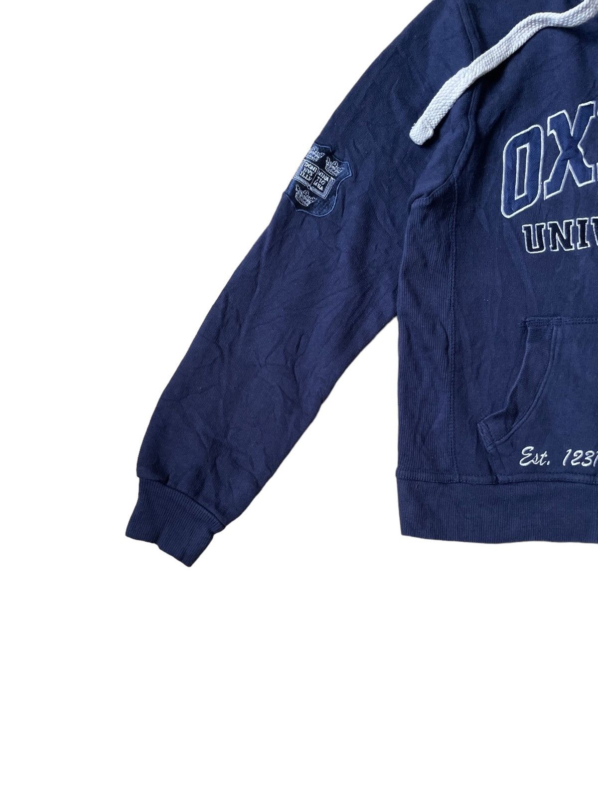 Vintage University Of Oxford Collection Embroidery Spellout Hoodie Size S / US 4 / IT 40 - 5 Thumbnail