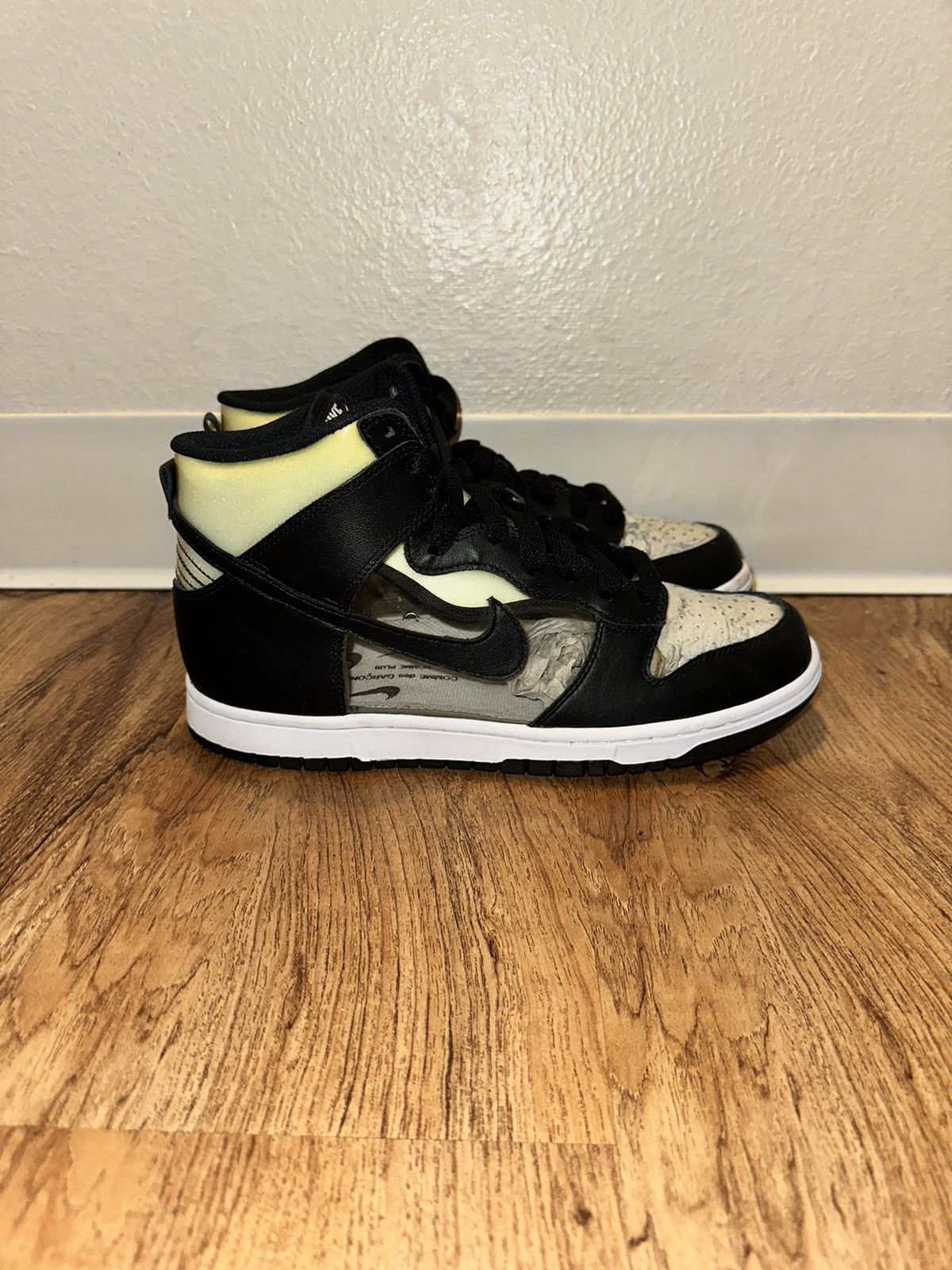 Nike Dunk High Comme Des Garcons Clear Sample