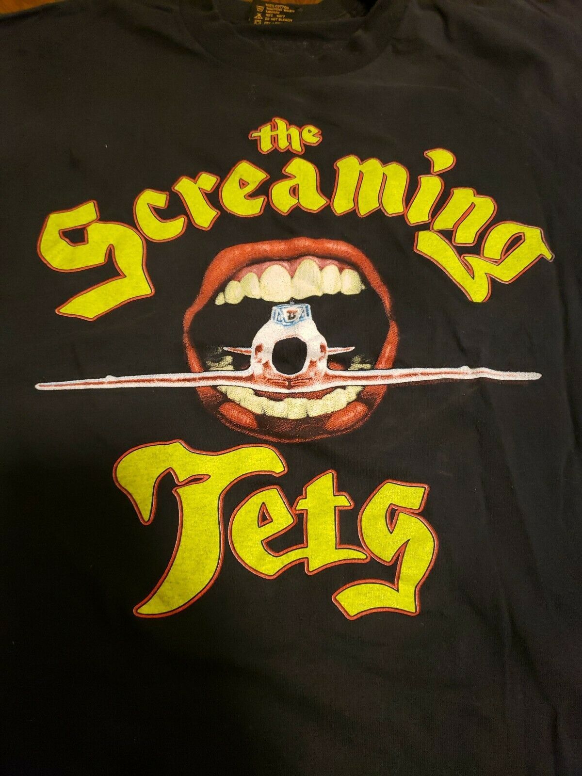 Band Tees Vintage Screaming Jets "Only Users Lose Drugs" Size US L / EU 52-54 / 3 - 3 Thumbnail