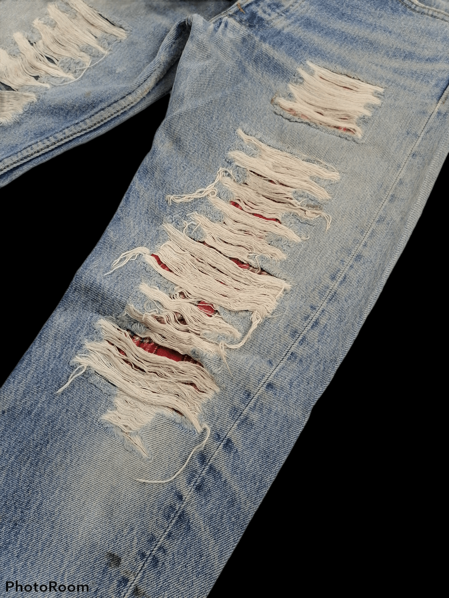 Levi's Vintage Clothing ⚡KURT COBAIN⚡Vintage Levi's 501xx Distressed Denim Pants Size US 29 - 4 Thumbnail