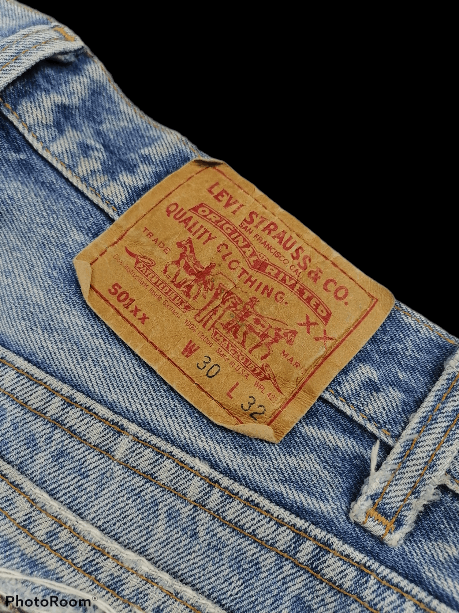 Levi's Vintage Clothing ⚡KURT COBAIN⚡Vintage Levi's 501xx Distressed Denim Pants Size US 29 - 11 Thumbnail