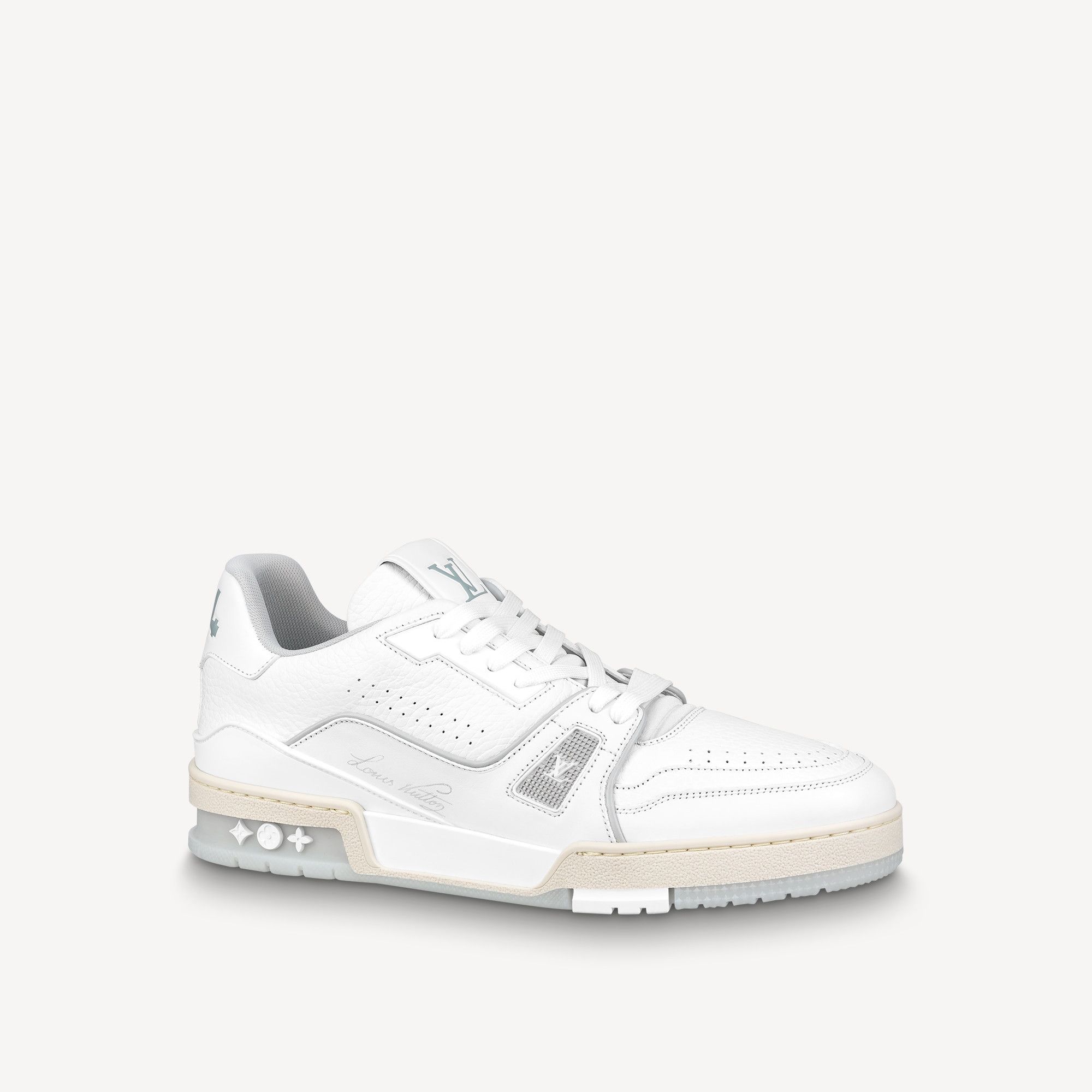Louis Vuitton LOUIS VUITTON TRAINER SNEAKER WHITE LV11 Size US 12 / EU 45 - 13 Thumbnail