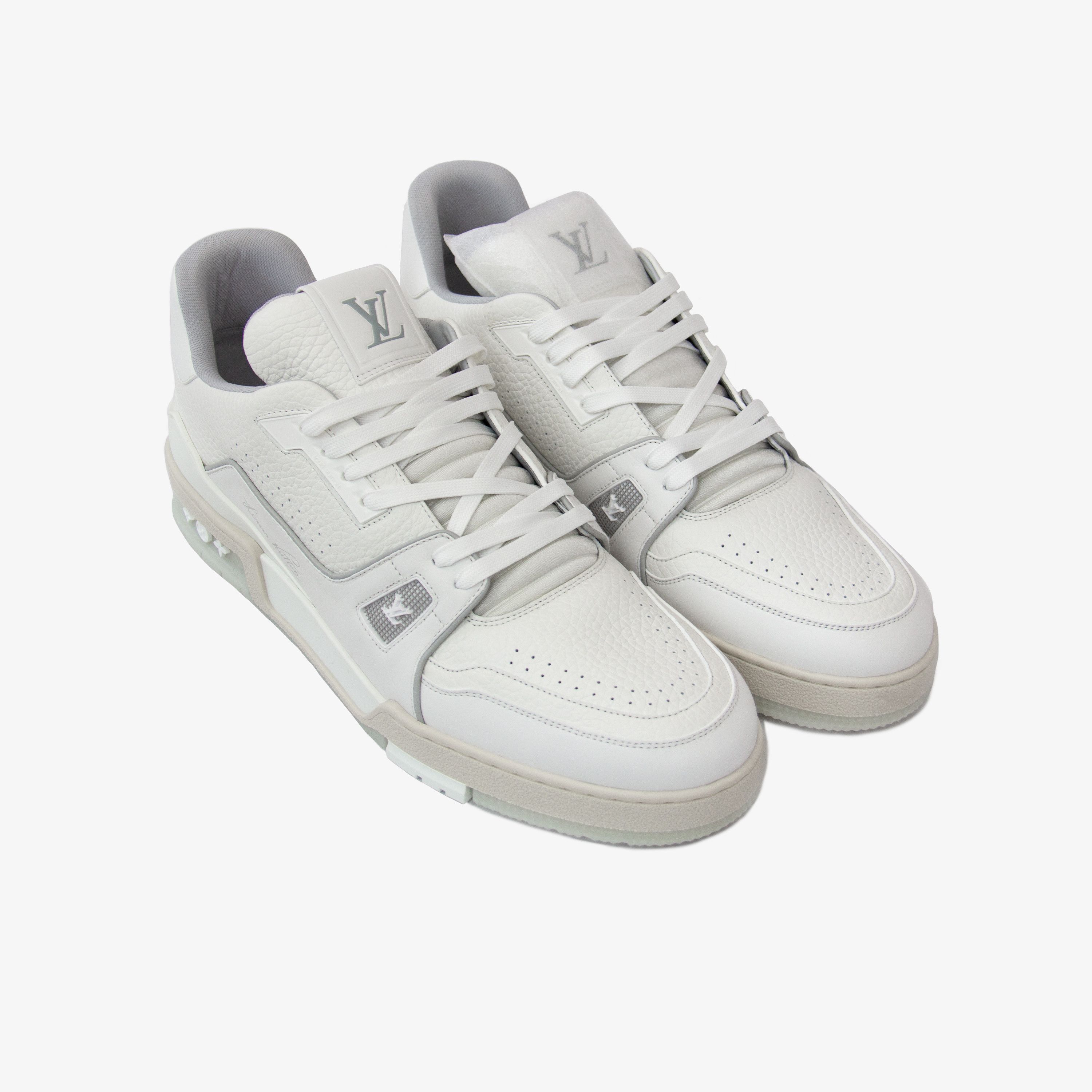Louis Vuitton LOUIS VUITTON TRAINER SNEAKER WHITE LV11 Size US 12 / EU 45 - 3 Thumbnail