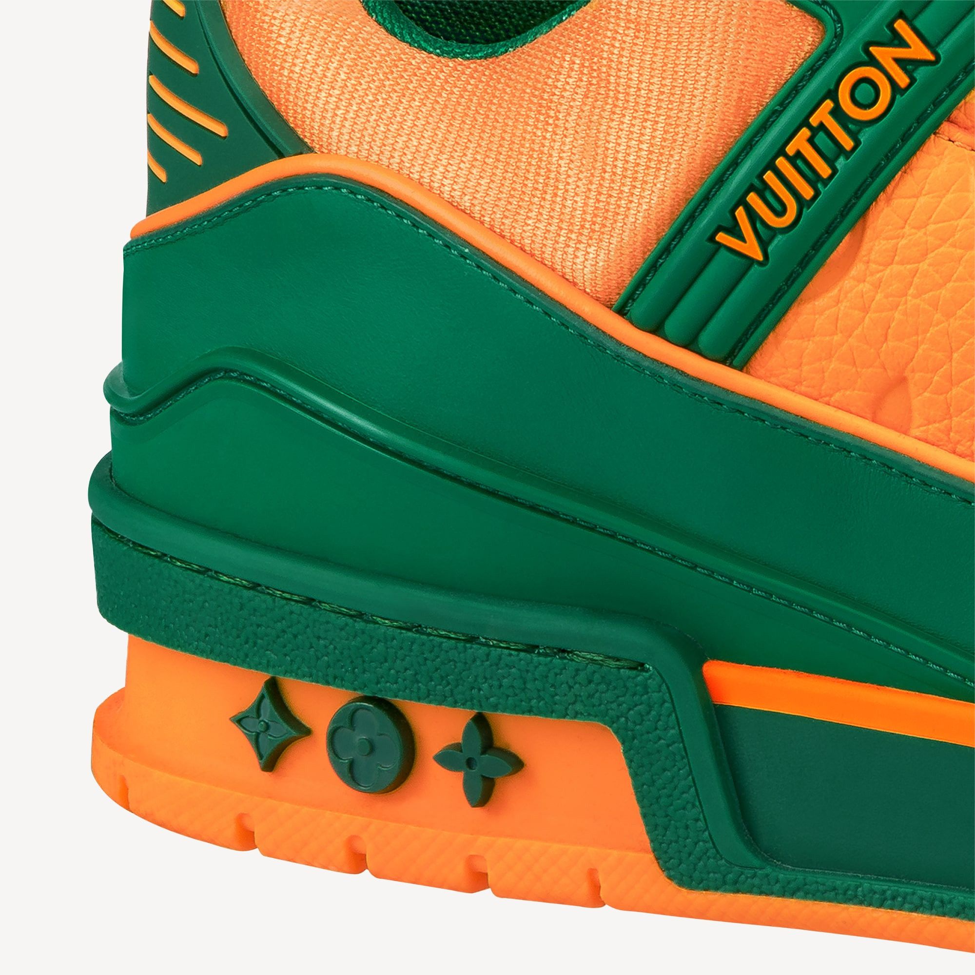 Louis Vuitton LOUIS VUITTON TRAINER SNEAKER MONOGRAM GREEN LV10.5 Size US 11.5 / EU 44-45 - 12 Thumbnail
