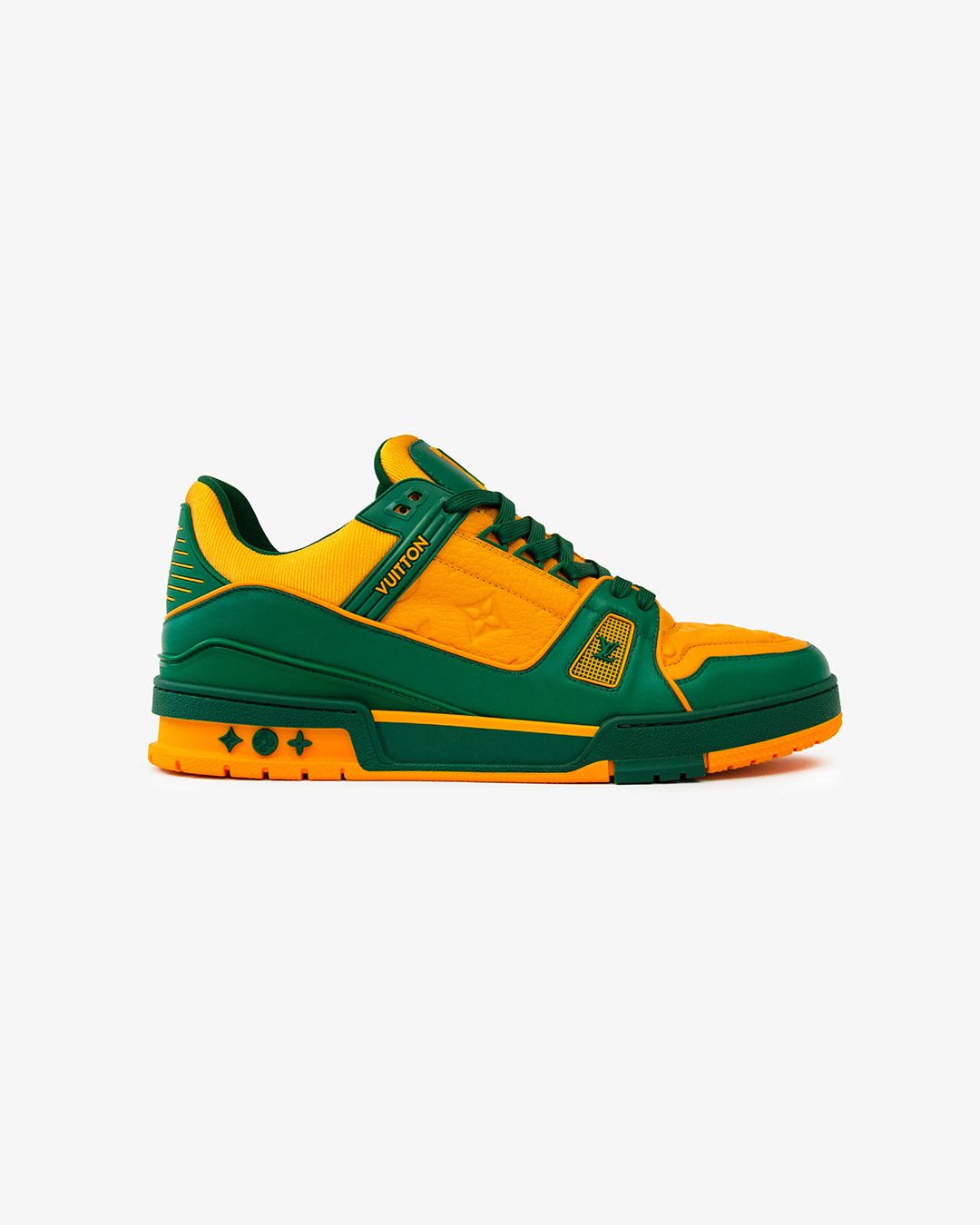 Louis Vuitton LOUIS VUITTON TRAINER SNEAKER MONOGRAM GREEN LV10.5 Size US 11.5 / EU 44-45 - 1 Thumbnail