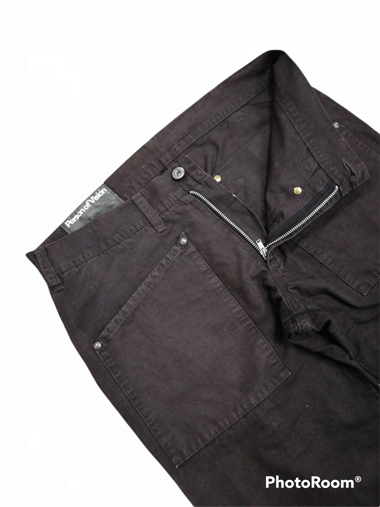 Japanese Brand Etsb Design Person Of Vision Hemp Bondage Zip Trouser Pant Size US 31 - 7 Thumbnail