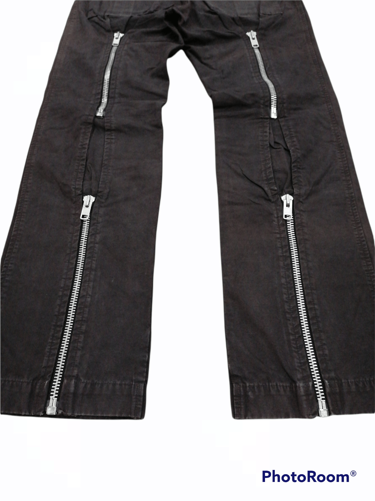 Japanese Brand Etsb Design Person Of Vision Hemp Bondage Zip Trouser Pant Size US 31 - 2 Thumbnail