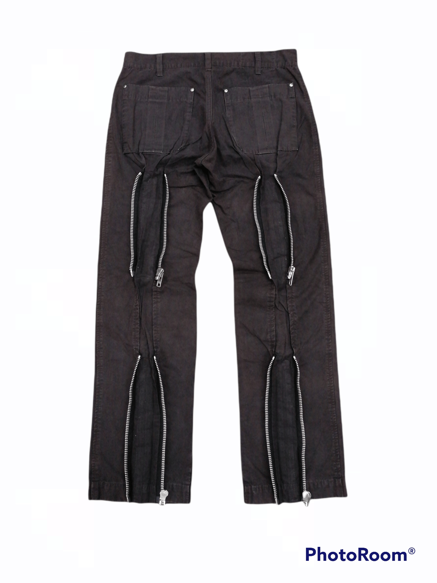 Japanese Brand Etsb Design Person Of Vision Hemp Bondage Zip Trouser Pant Size US 31 - 3 Thumbnail