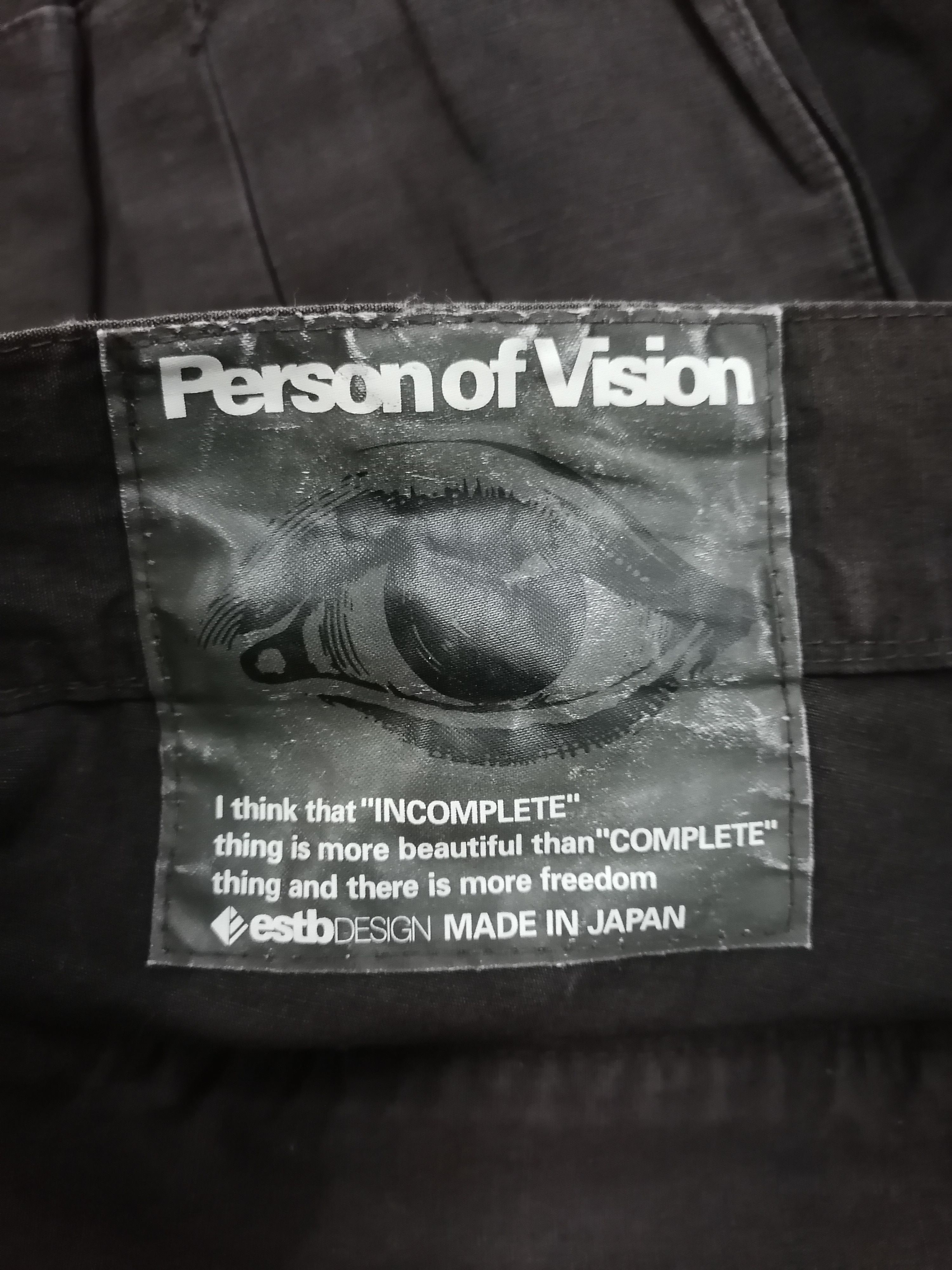 Japanese Brand Etsb Design Person Of Vision Hemp Bondage Zip Trouser Pant Size US 31 - 8 Thumbnail