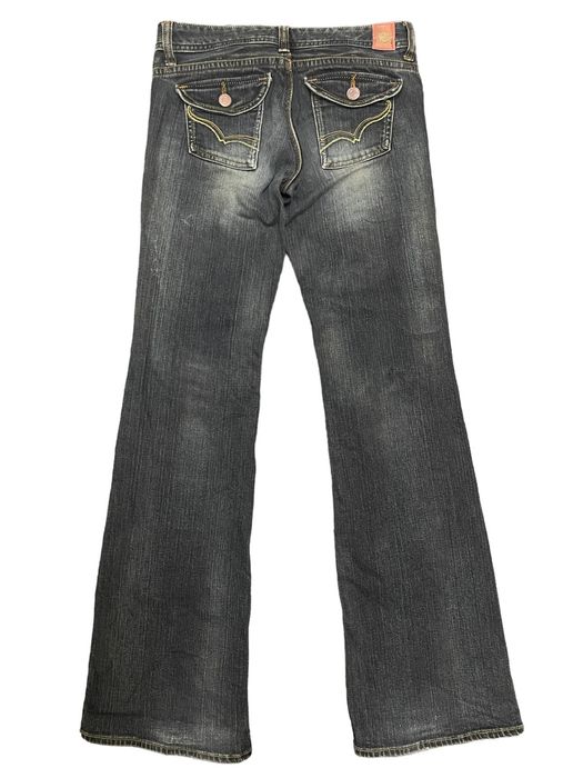 If Six Was Nine Vintage Japanese Brand Distressed Style Flare Jeans ...