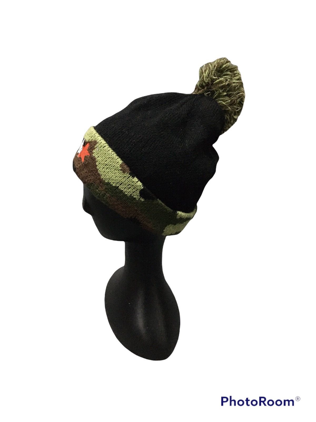 Japanese Brand × Tommy Jeans Tommy Camo Beanie Hat Size ONE SIZE - 2 Thumbnail