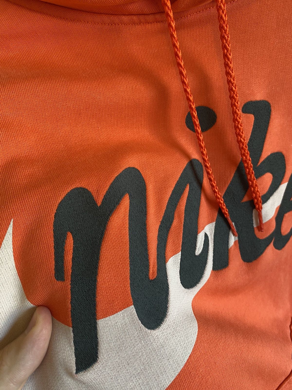 Cactus Plant Flea Market × Nike CPFM Nike Oversized Orange Hoodie Hooded Pullover Size US L / EU 52-54 / 3 - 5 Thumbnail