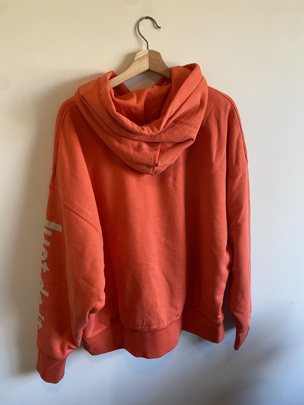 Cactus Plant Flea Market × Nike CPFM Nike Oversized Orange Hoodie Hooded Pullover Size US L / EU 52-54 / 3 - 4 Thumbnail