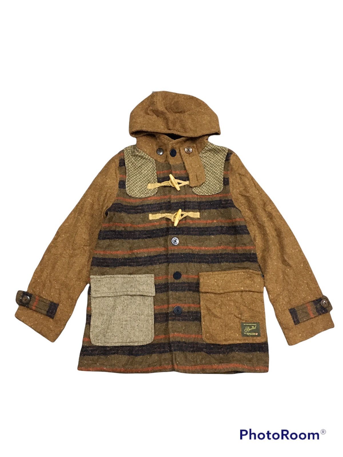 Japanese Brand × Vintage Japanese Brand Wool Jacket Kapital Style Size US M / EU 48-50 / 2 - 1 Thumbnail