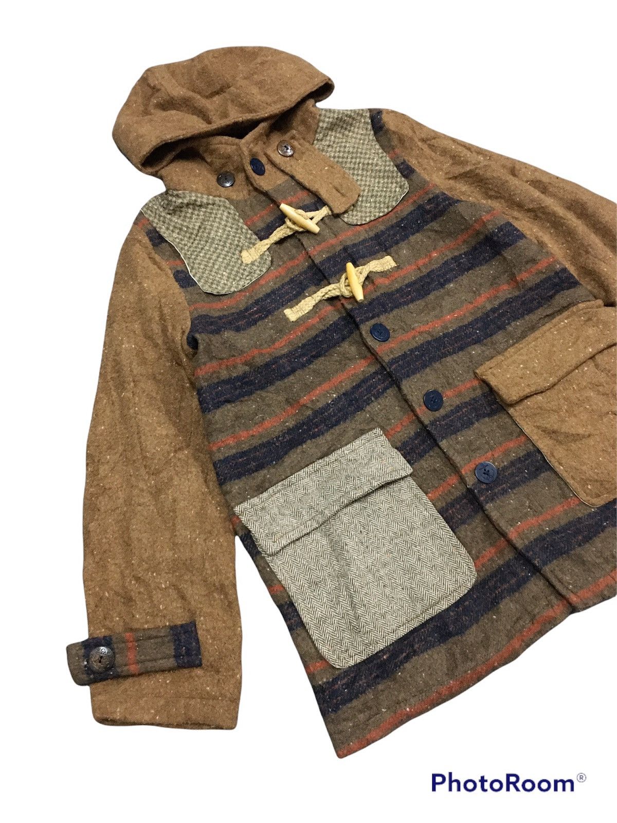 Japanese Brand × Vintage Japanese Brand Wool Jacket Kapital Style Size US M / EU 48-50 / 2 - 3 Thumbnail