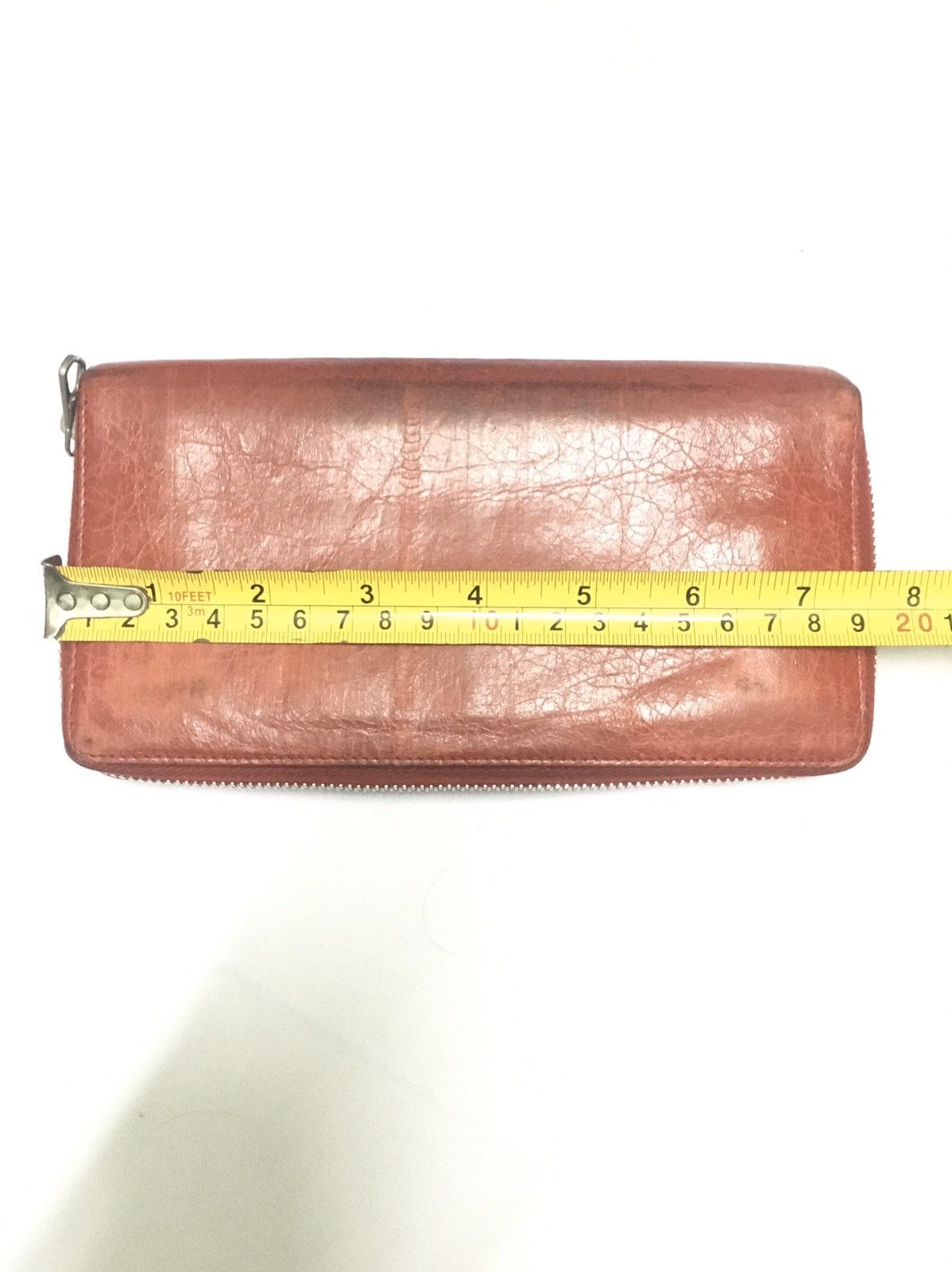 Balenciaga 100% Authentic Balenciaga Motorcycle RED Long Wallet Zipper Size ONE SIZE - 2 Thumbnail