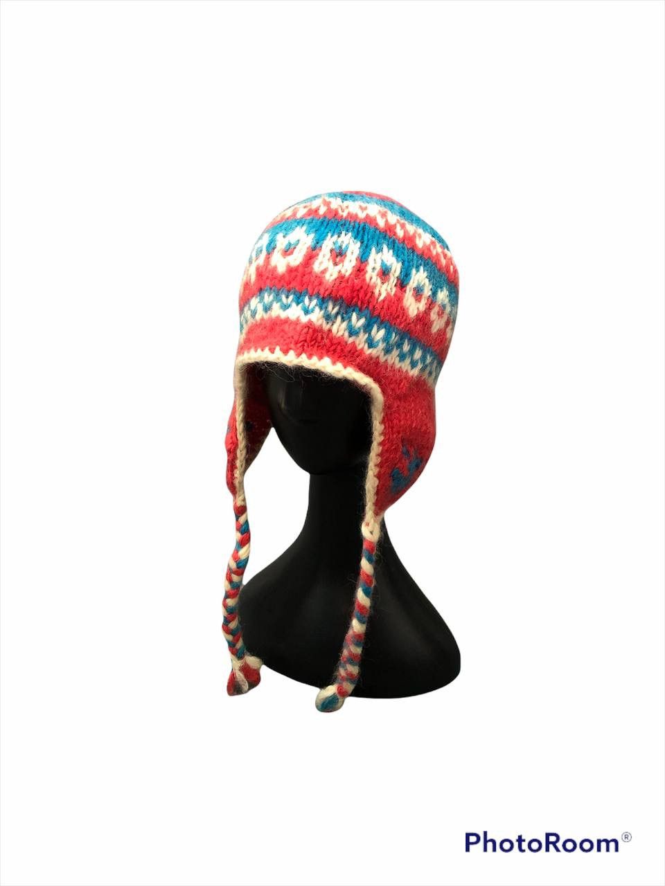 Vintage Vintage Wool Navajo Motif Beanie Hat Size ONE SIZE - 3 Thumbnail