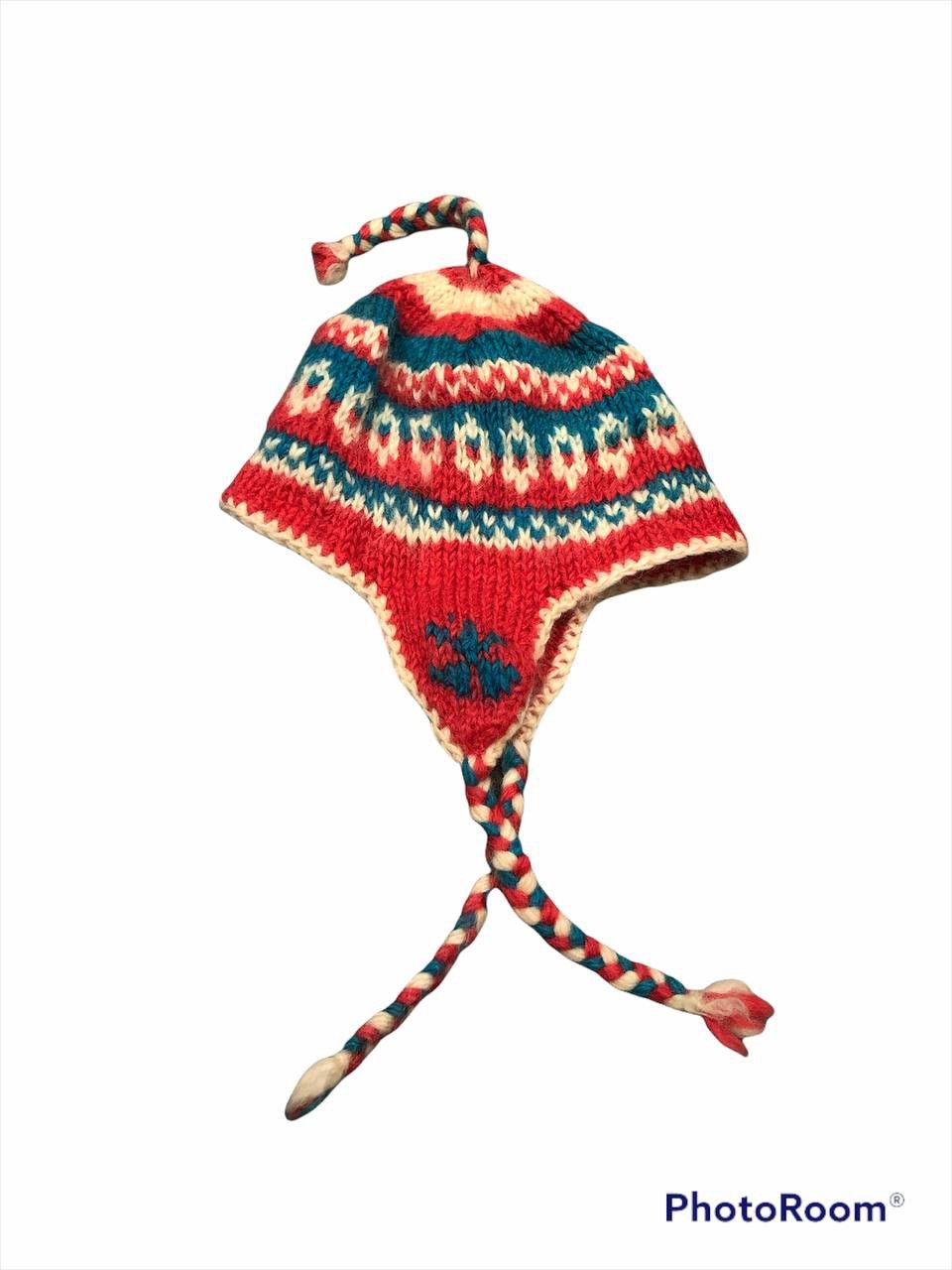 Vintage Vintage Wool Navajo Motif Beanie Hat Size ONE SIZE - 4 Thumbnail