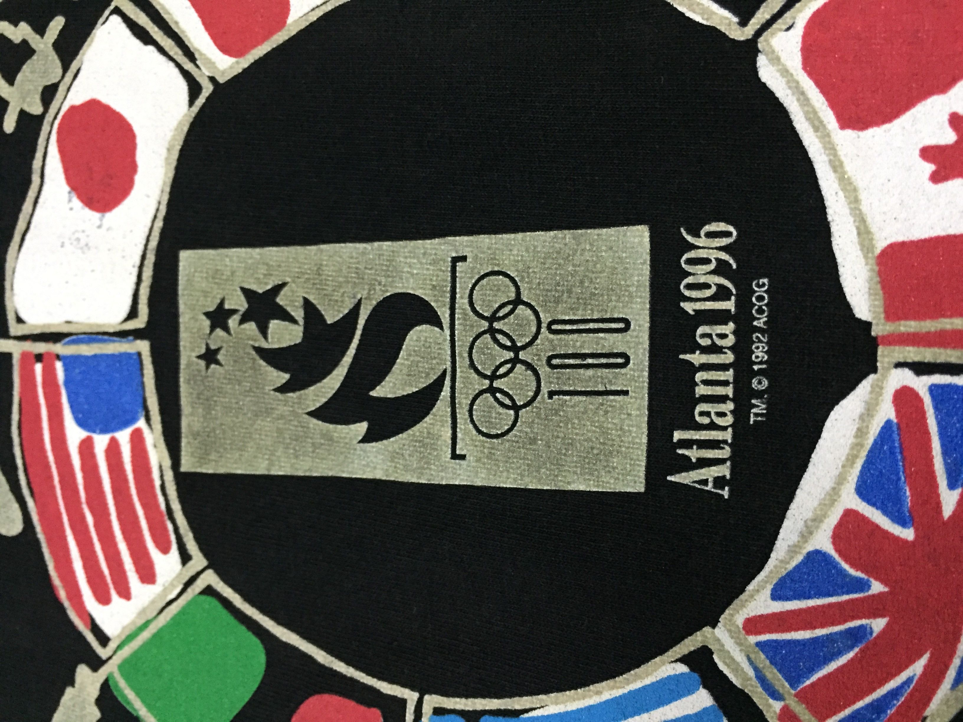 USA Olympics Vintage Olympic Atlanta 1996 Shirts Size US L / EU 52-54 / 3 - 7 Thumbnail