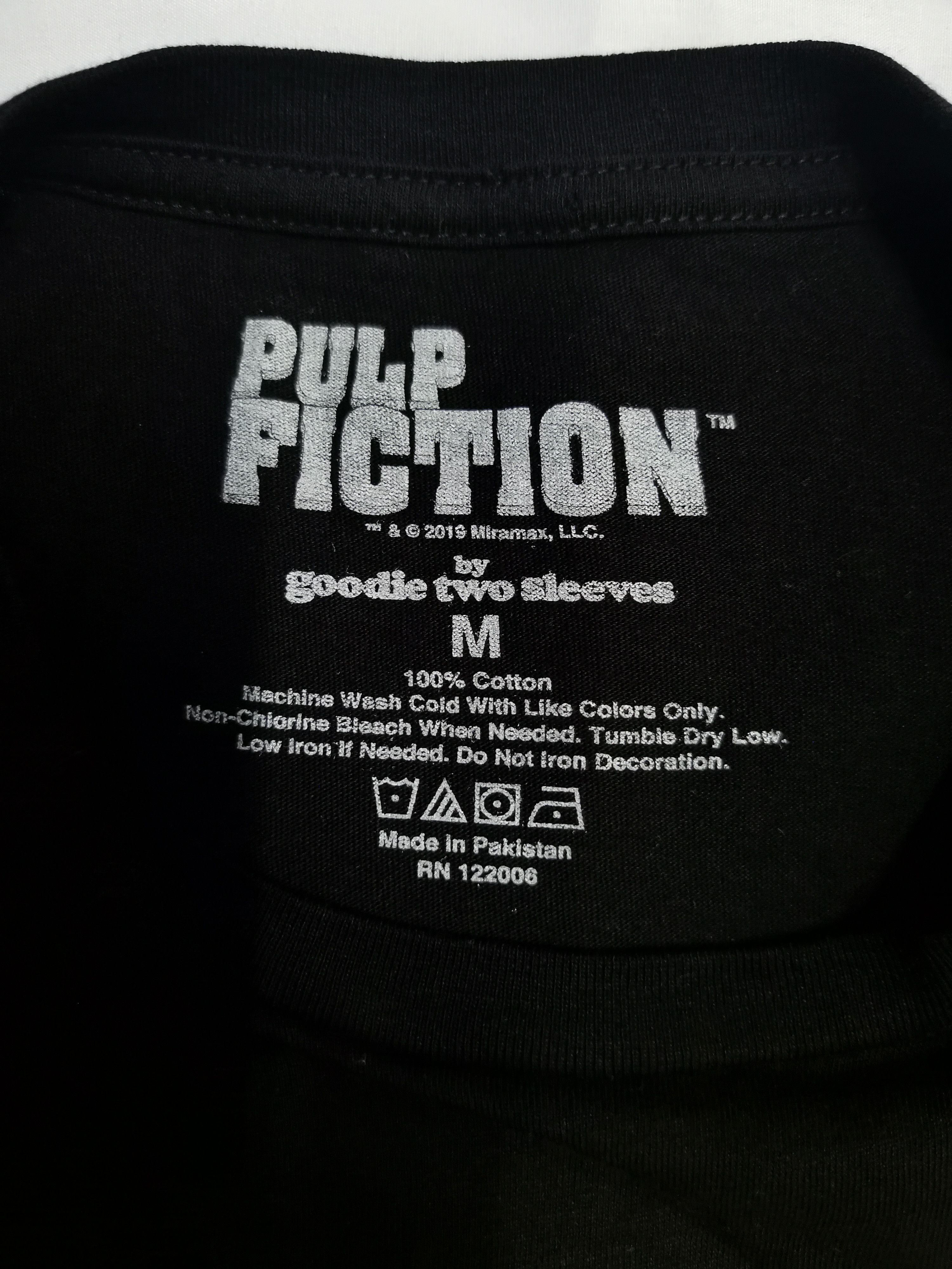 Other Pulp Fiction Movie Tee Retro Vintage Style Promo Size US M / EU 48-50 / 2 - 2 Thumbnail