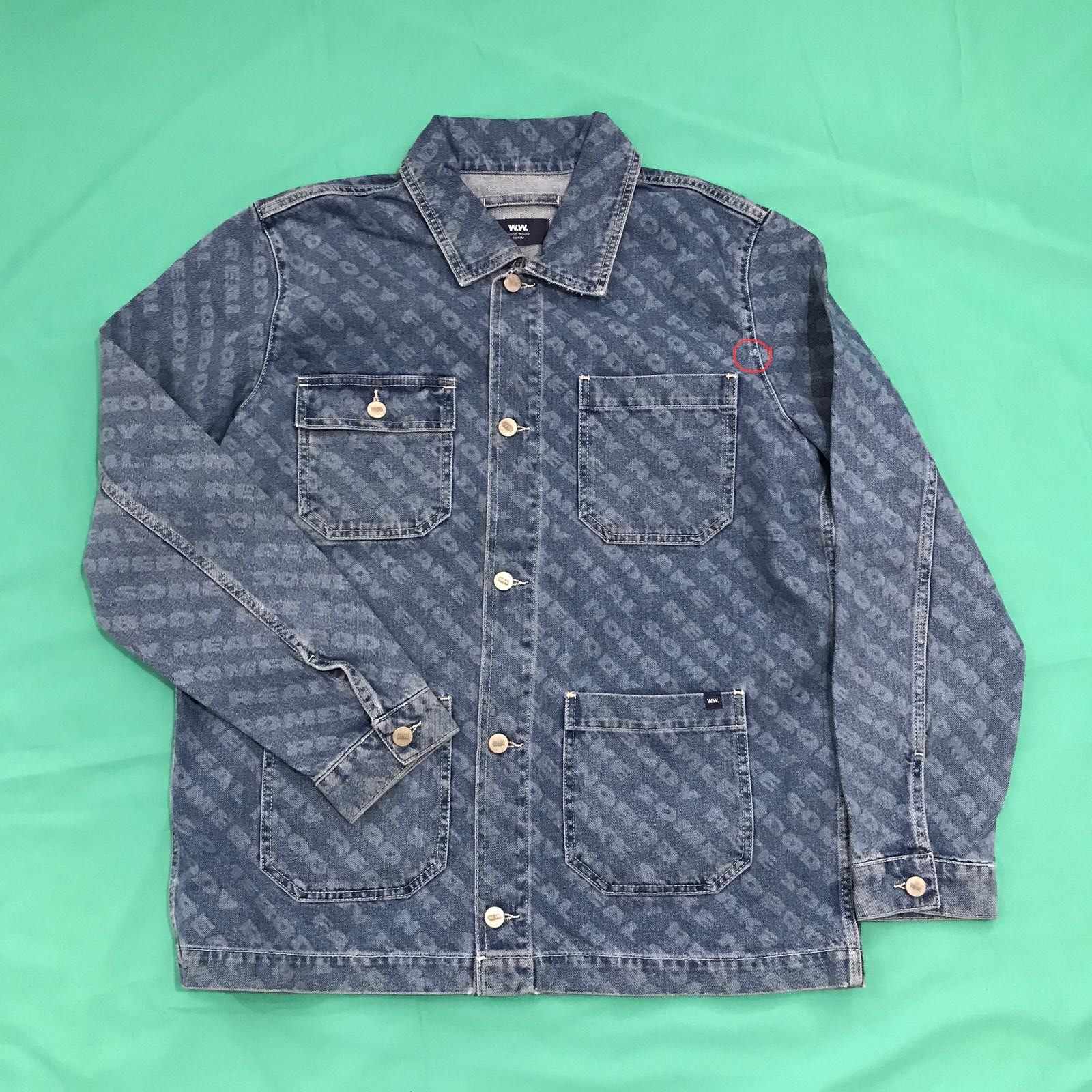 Wood Wood Rp2 - Wood Wood Denim Jacket Size US L / EU 52-54 / 3 - 2 Thumbnail