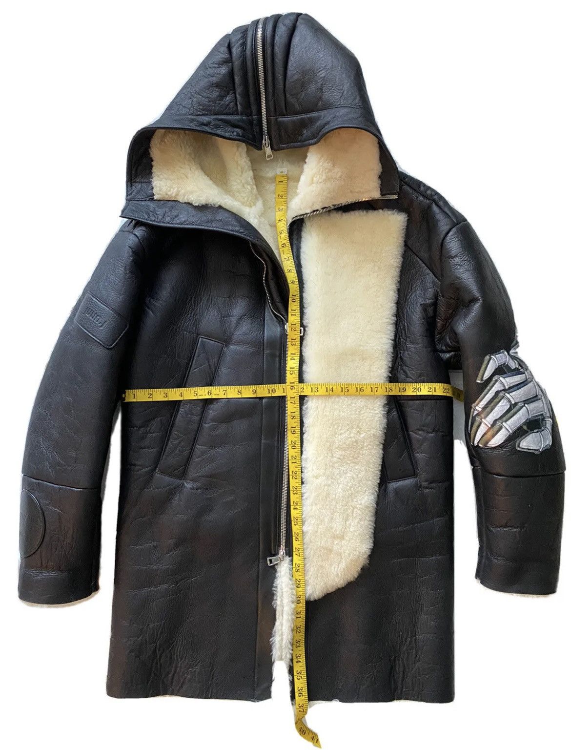 Club Sorayama × Juun.J Juun.j sorayama shearling leather jacket Size US S / EU 44-46 / 1 - 12 Thumbnail