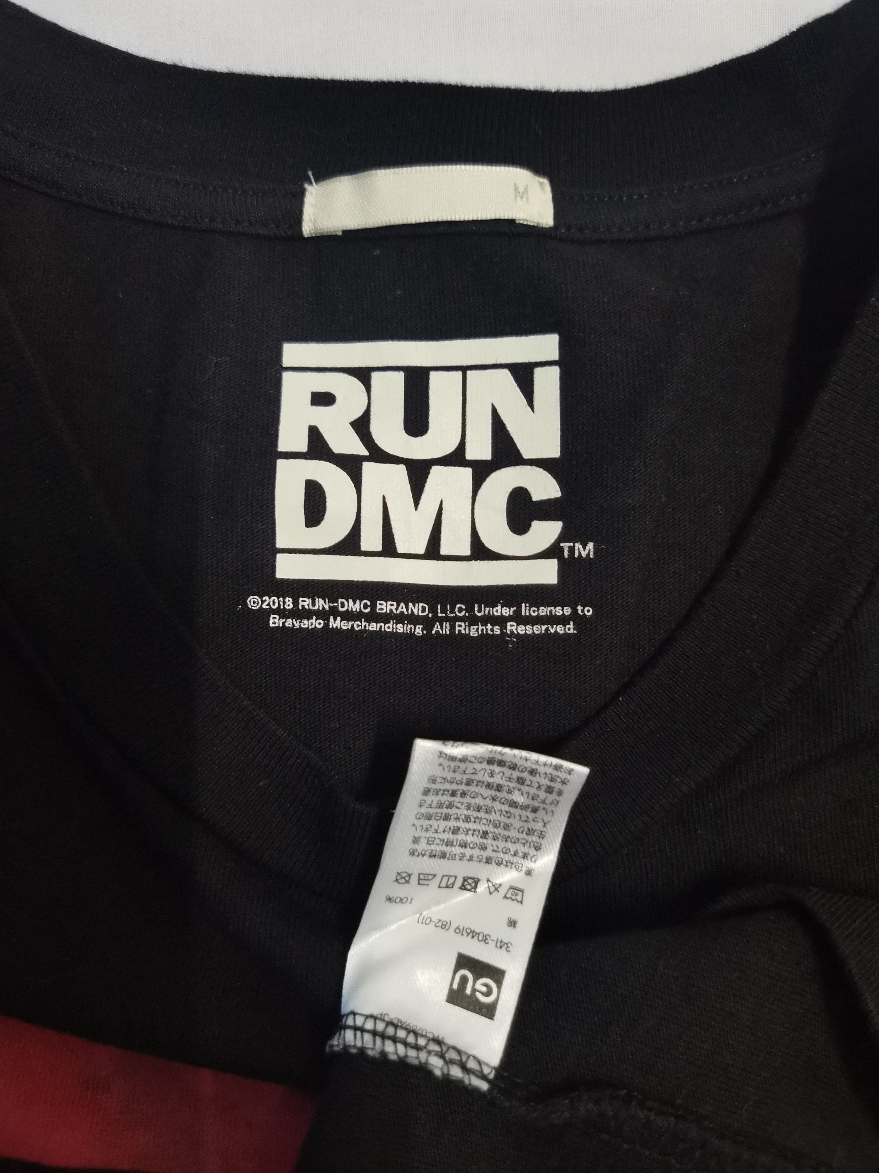 Japanese Brand Run DMC Rappers Hip hop Promo Tee Tupac Eminem Size US M / EU 48-50 / 2 - 2 Thumbnail