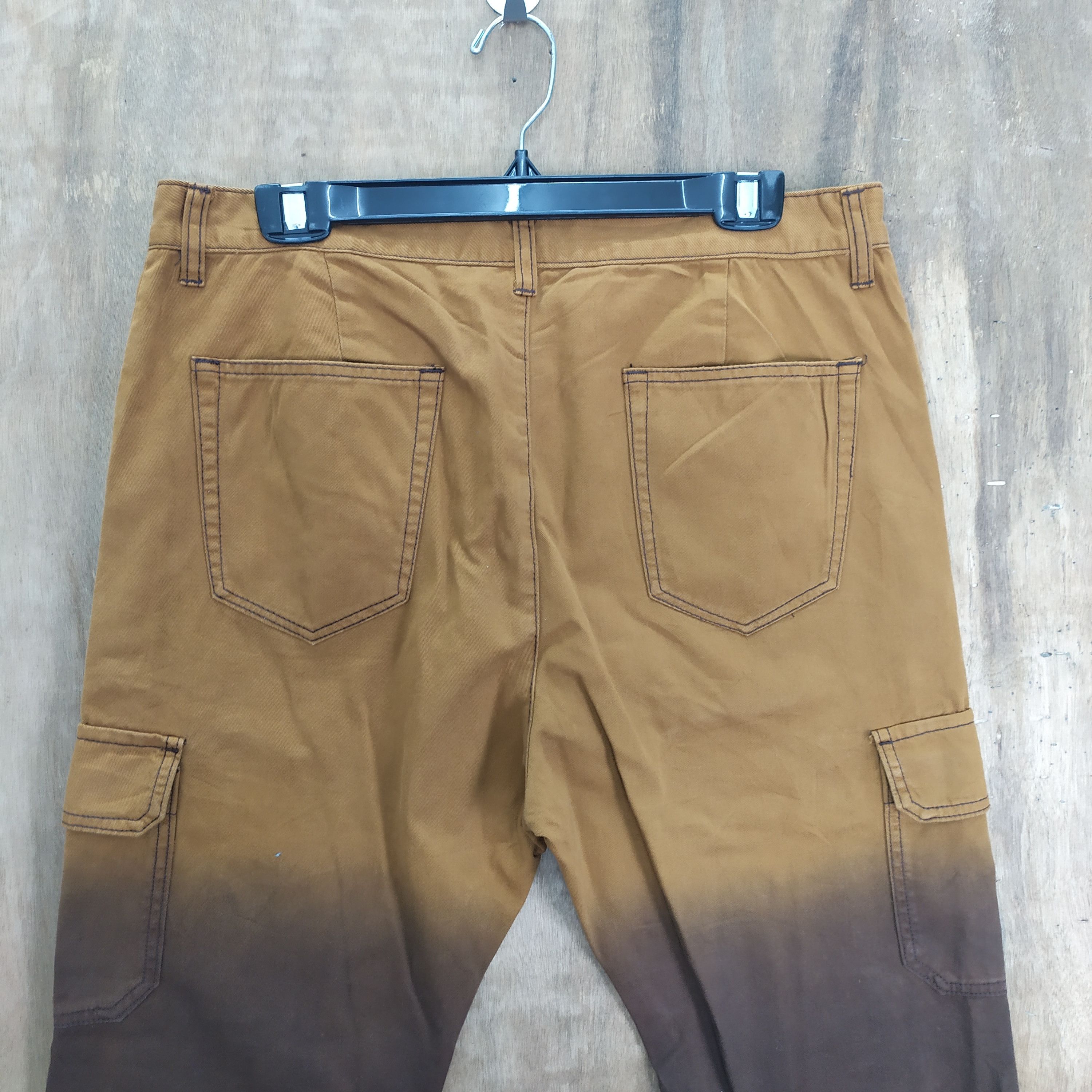 Japanese Brand PINCPONC STREETWEAR CARGO PANTS DOUBLE COLOUR Size US 33 - 9 Thumbnail