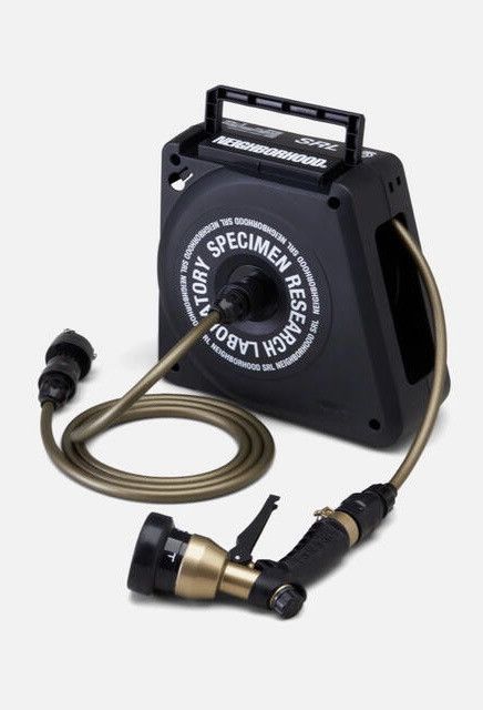 image of Neighborhood Srl Garden Hose Reel in Black, Men's