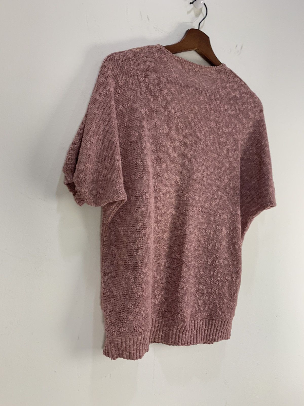 Aran Isles Knitwear × Designer × Japanese Brand WEE ROANNA MeshNet Intarsia Floral Graphic Knitwear Sweater Size US M / EU 48-50 / 2 - 11 Thumbnail