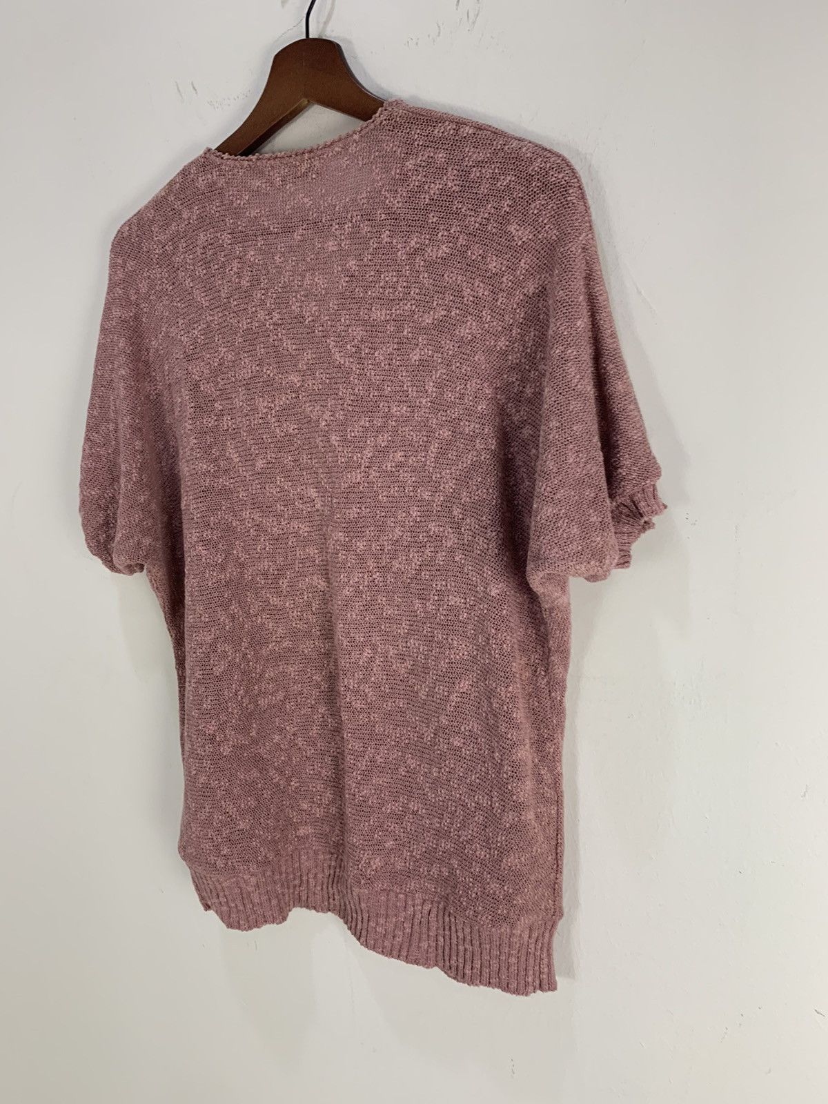 Aran Isles Knitwear × Designer × Japanese Brand WEE ROANNA MeshNet Intarsia Floral Graphic Knitwear Sweater Size US M / EU 48-50 / 2 - 12 Thumbnail